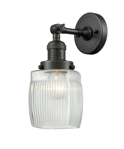 Franklin Restoration Sconce Brass Glass