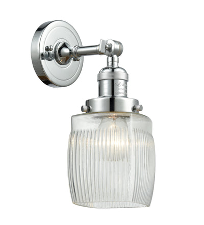 Franklin Restoration Sconce Brass Glass