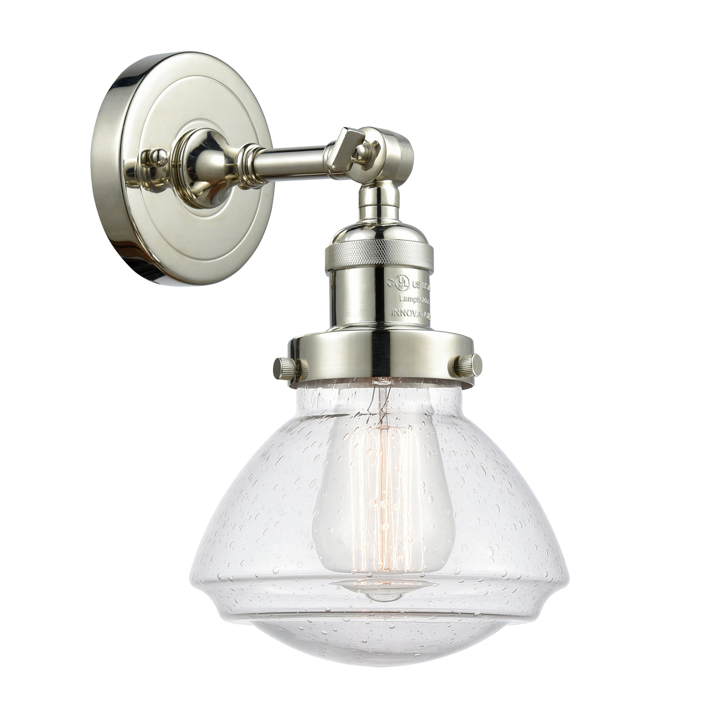 Franklin Restoration Sconce Cast Brass Dimmable