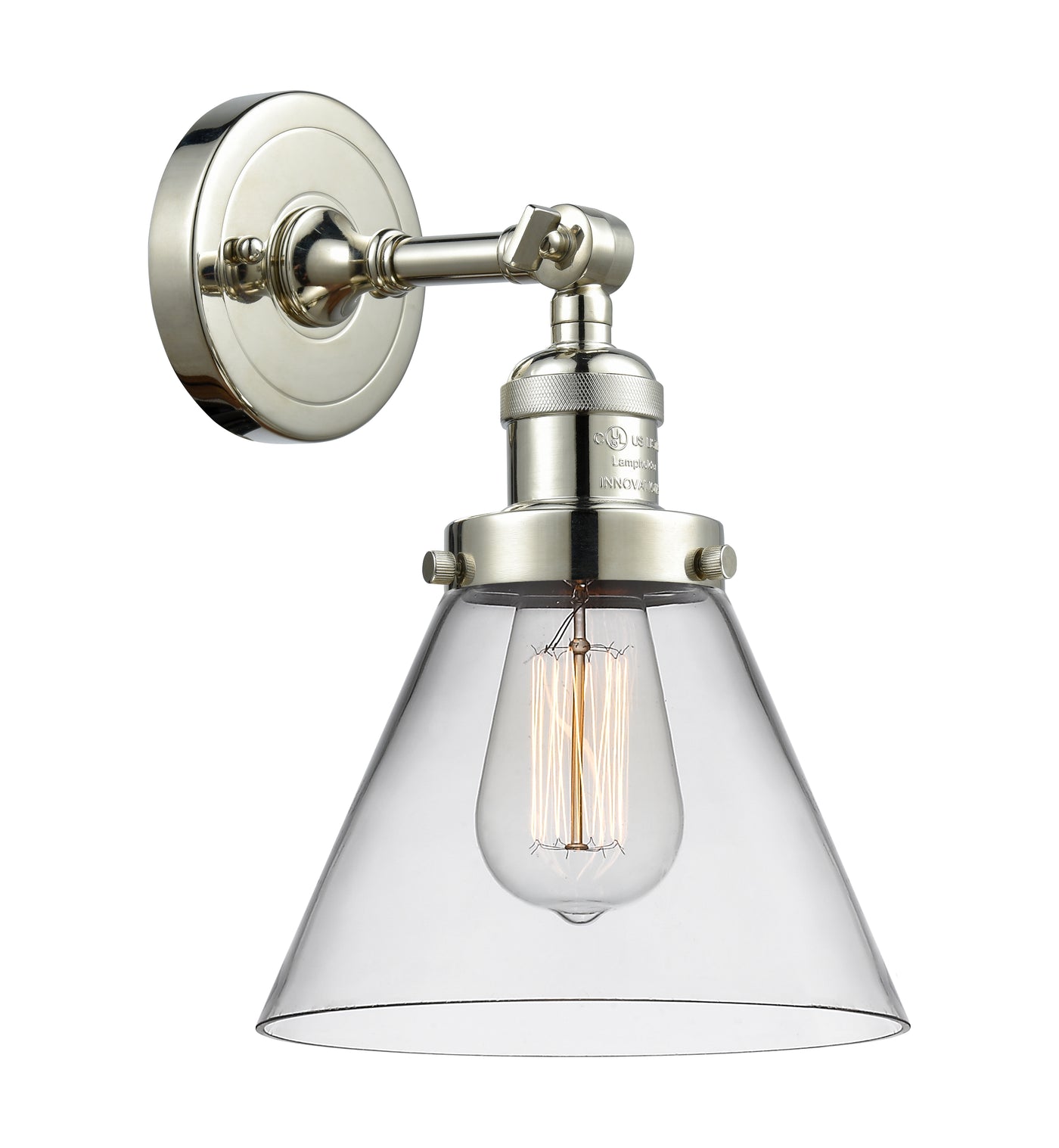 Franklin Restoration Sconce Cast Brass Finish
