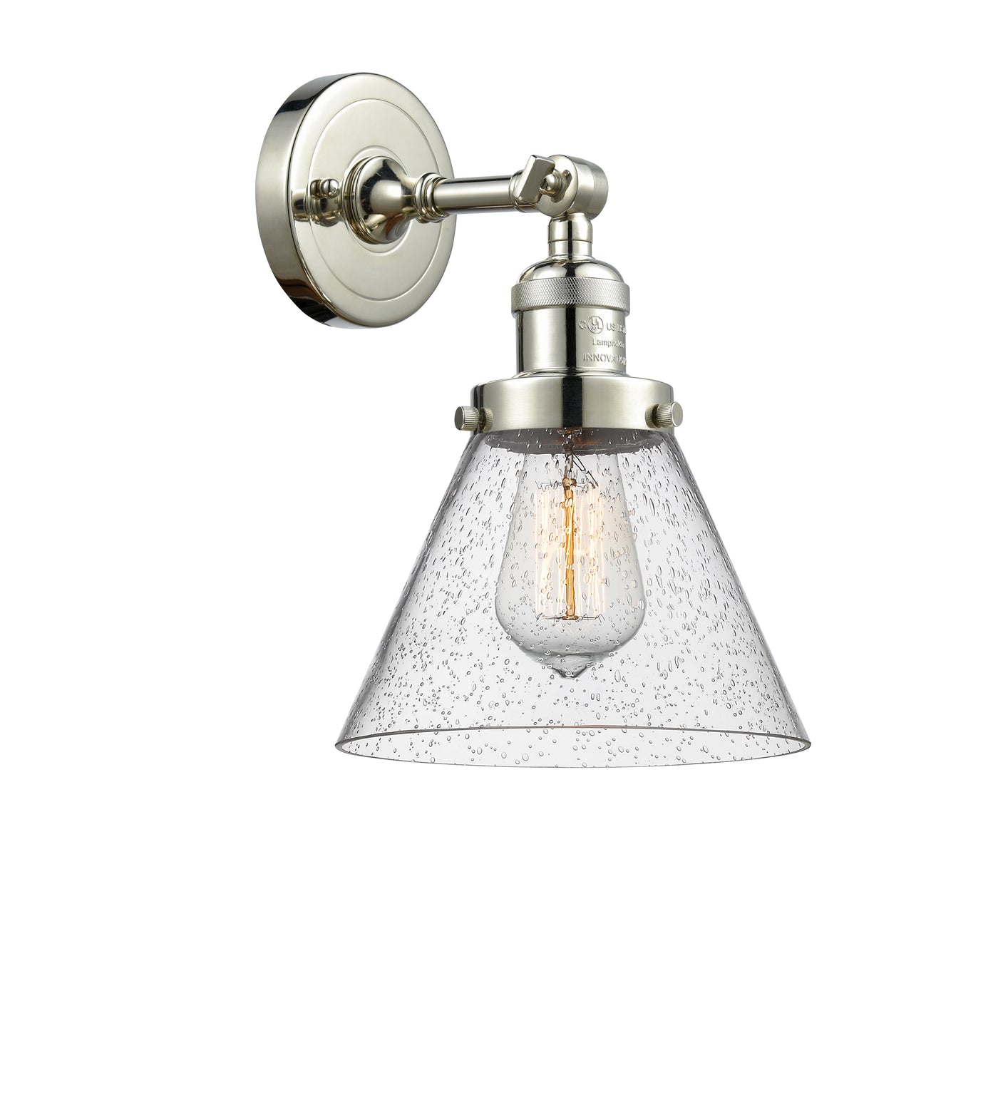 Franklin Restoration Sconce Cast Brass Glass