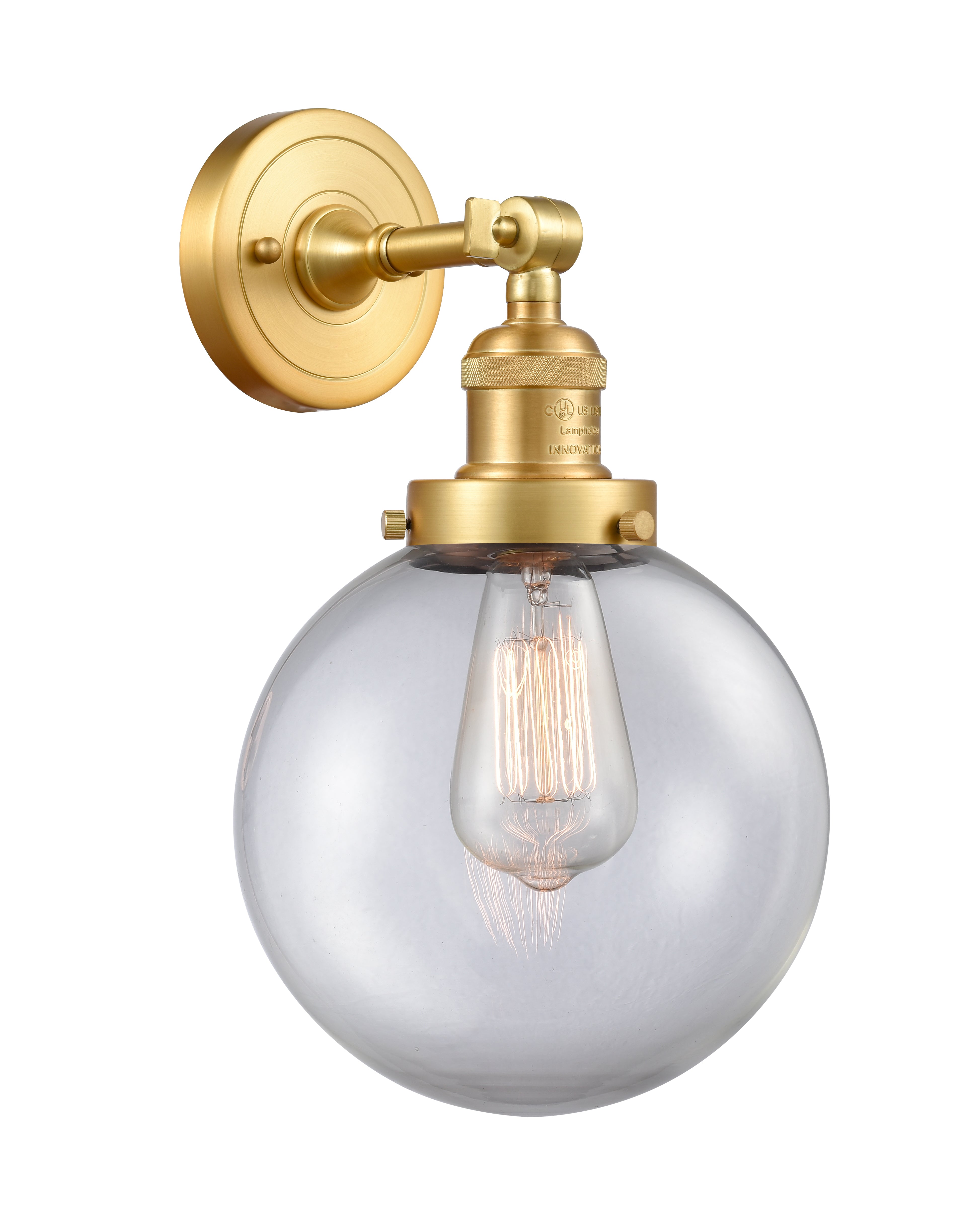 Franklin Restoration Sconce Cast Brass Finish