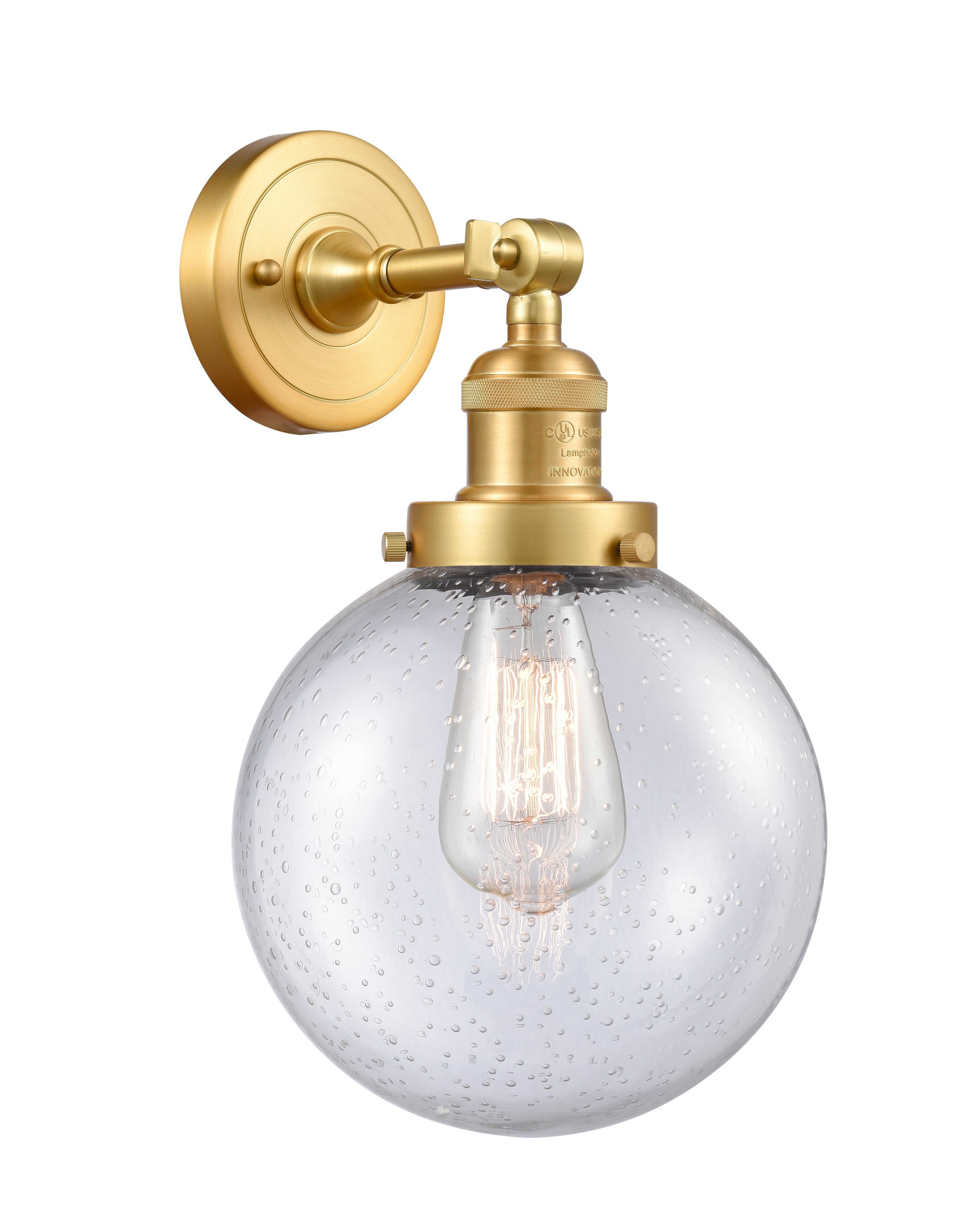 Franklin Restoration Sconce Cast Brass Finish