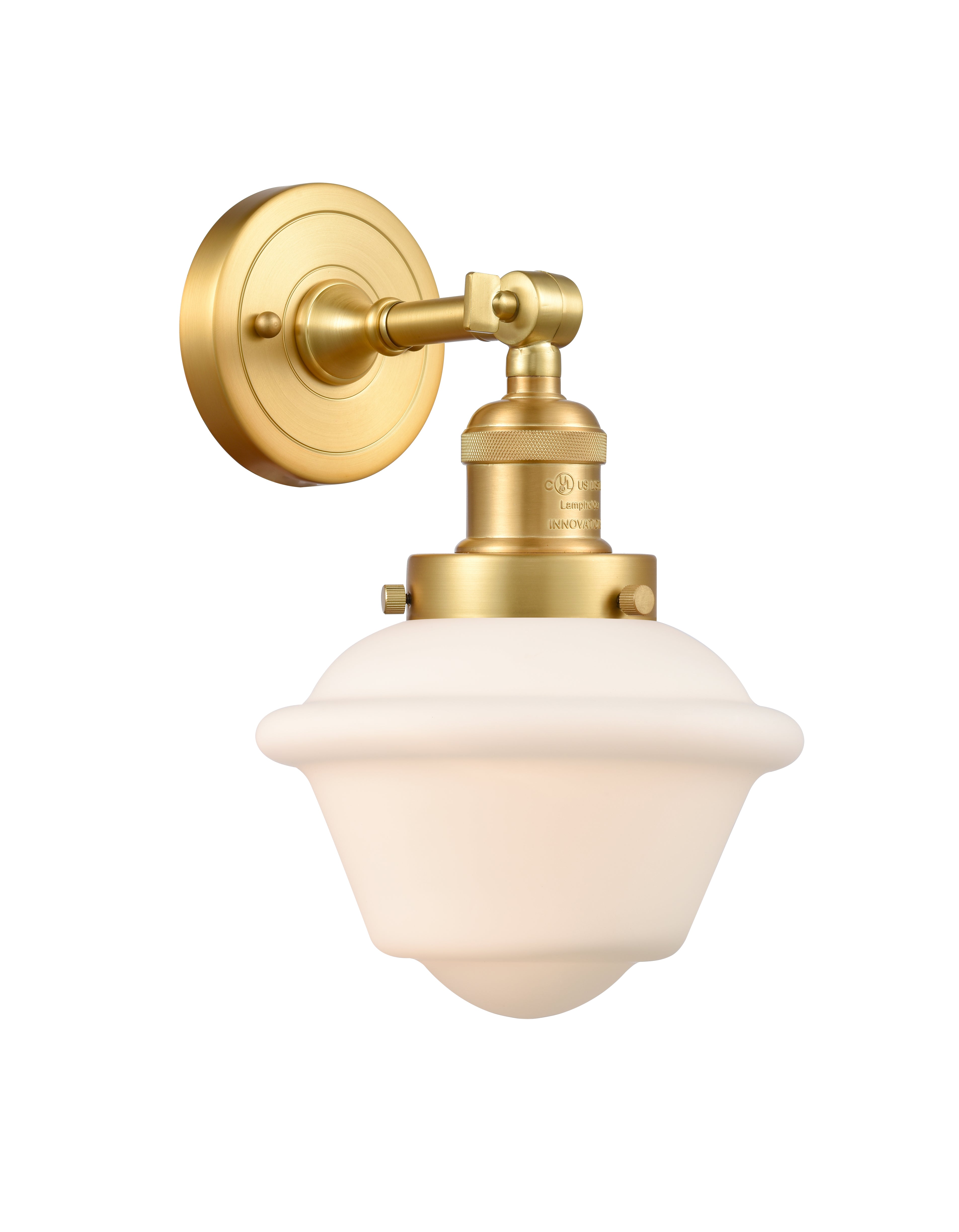 Franklin Restoration Sconce Cast Brass 12"