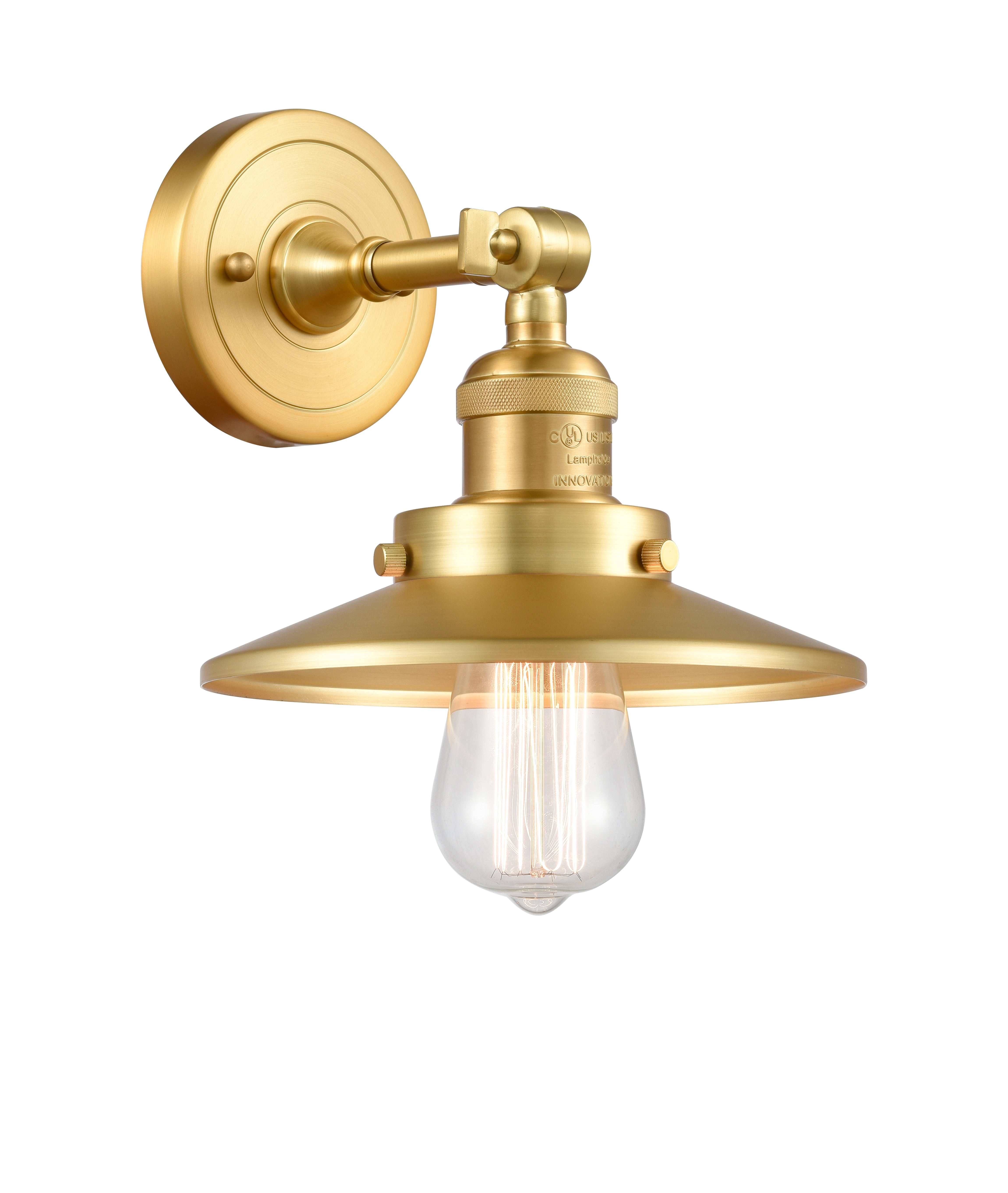 Franklin Restoration Sconce Cast Brass Finish
