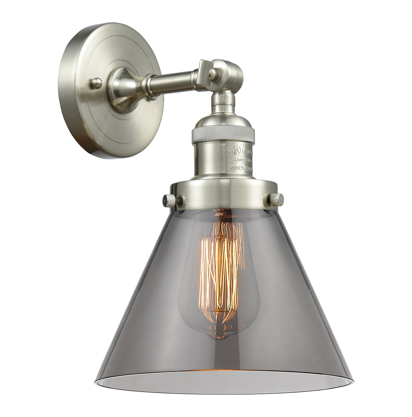 Franklin Restoration Sconce Cast Brass Glass