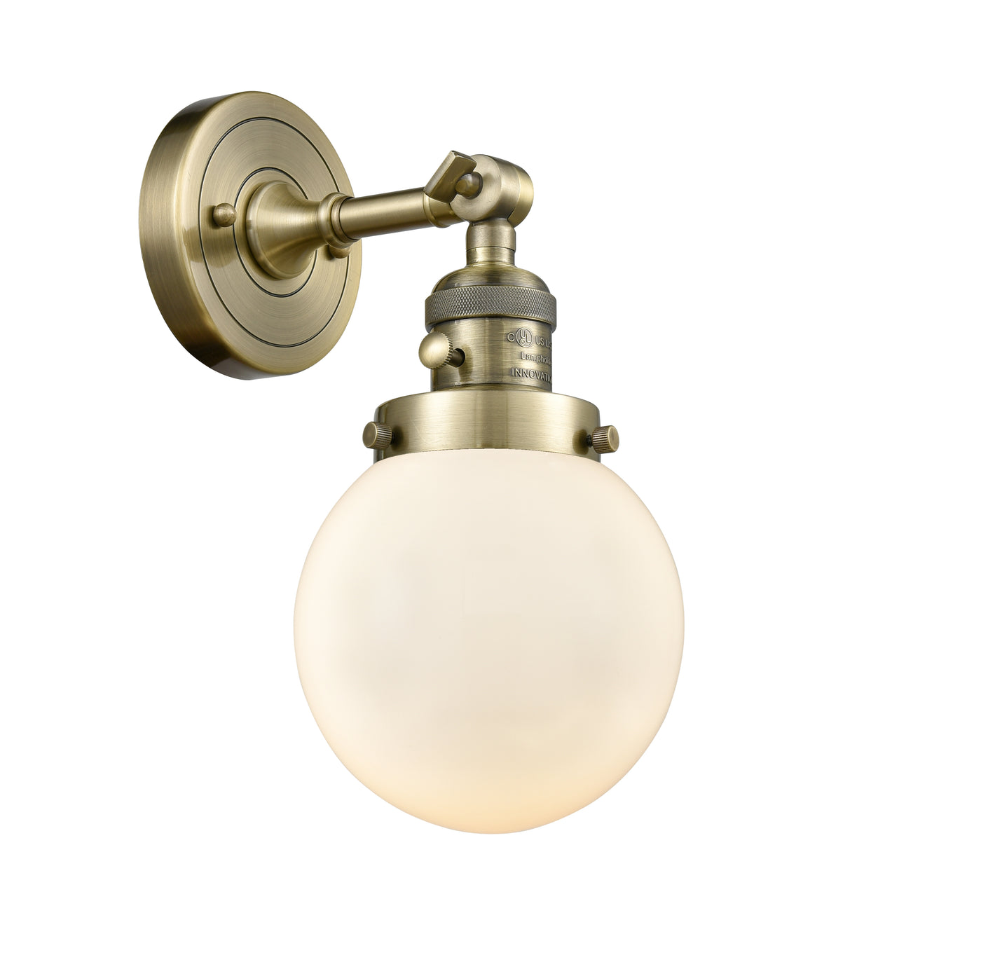 Franklin Restoration Sconce Cast Brass Finish