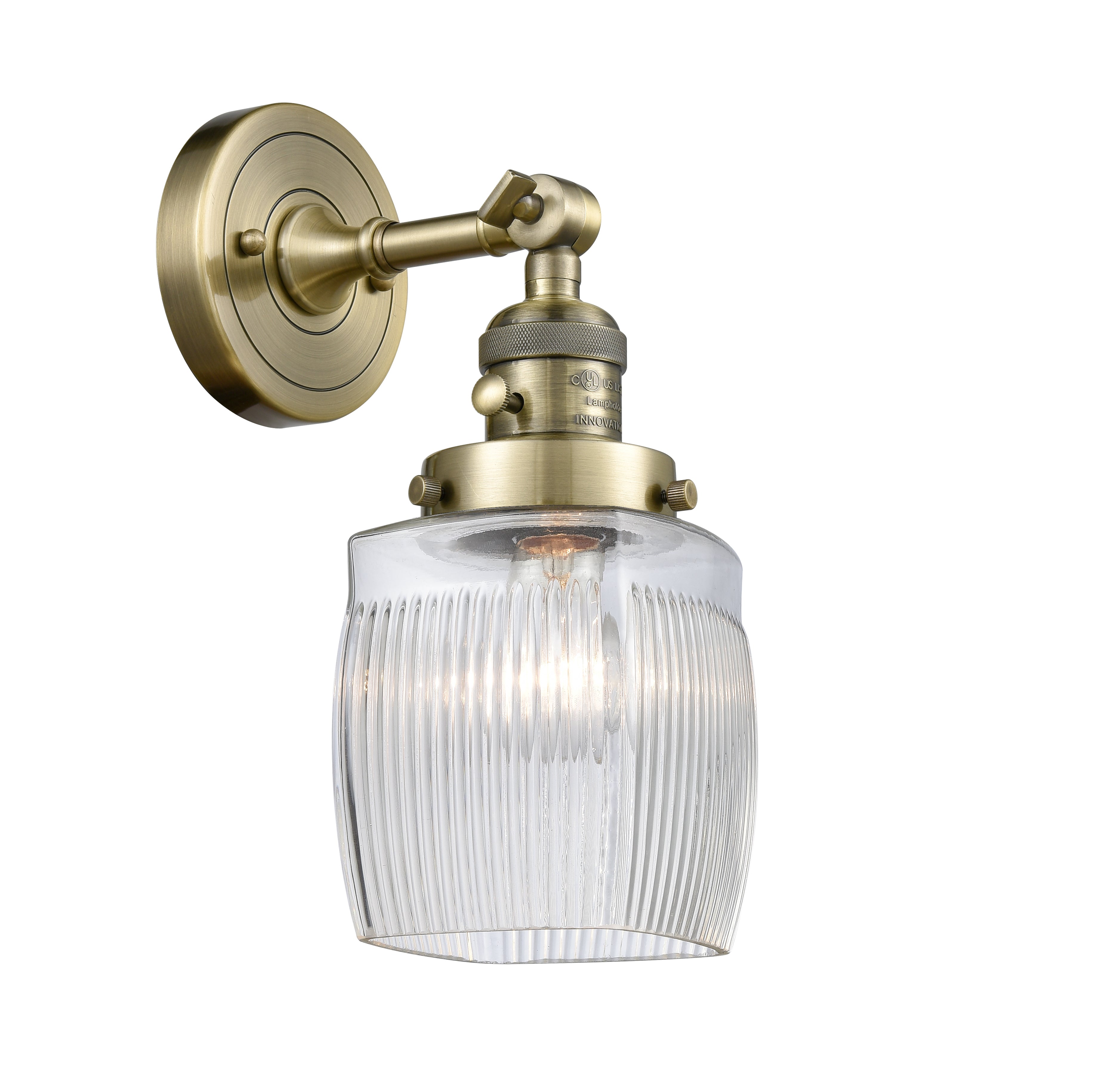 Franklin Restoration Sconce Cast Brass Steel