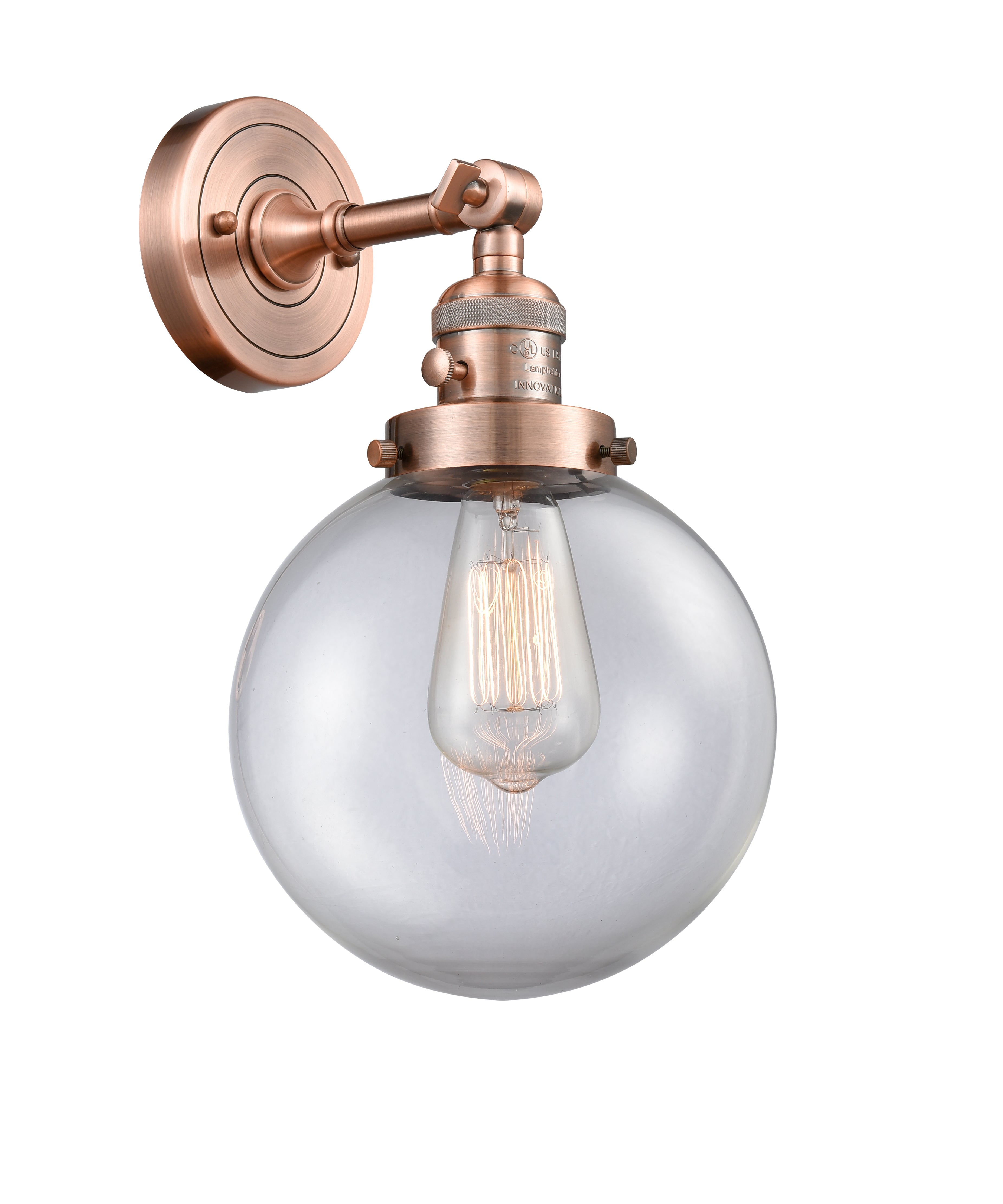Franklin Restoration Sconce Cast Brass