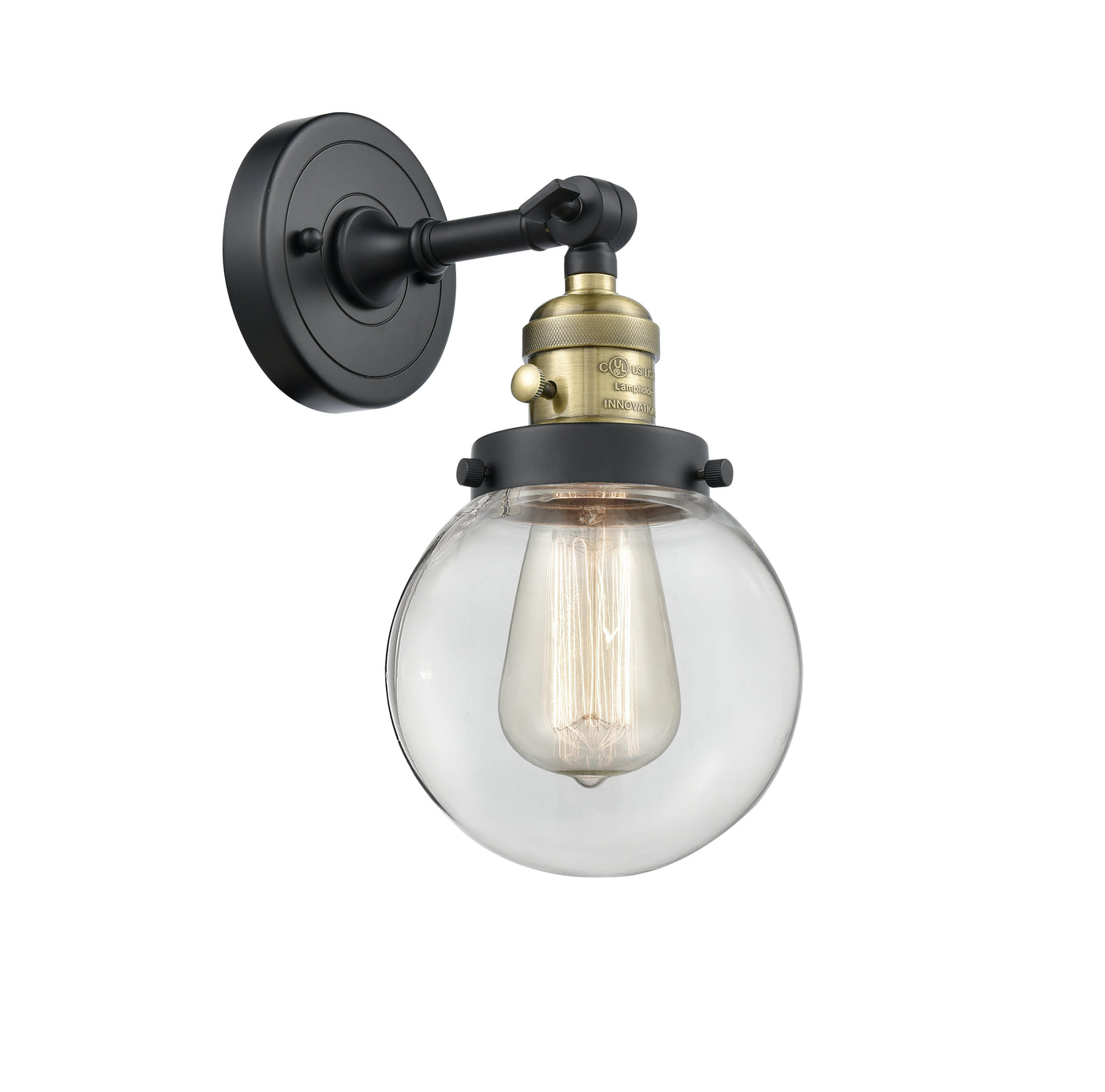 Franklin Restoration Sconce Cast Brass Finish