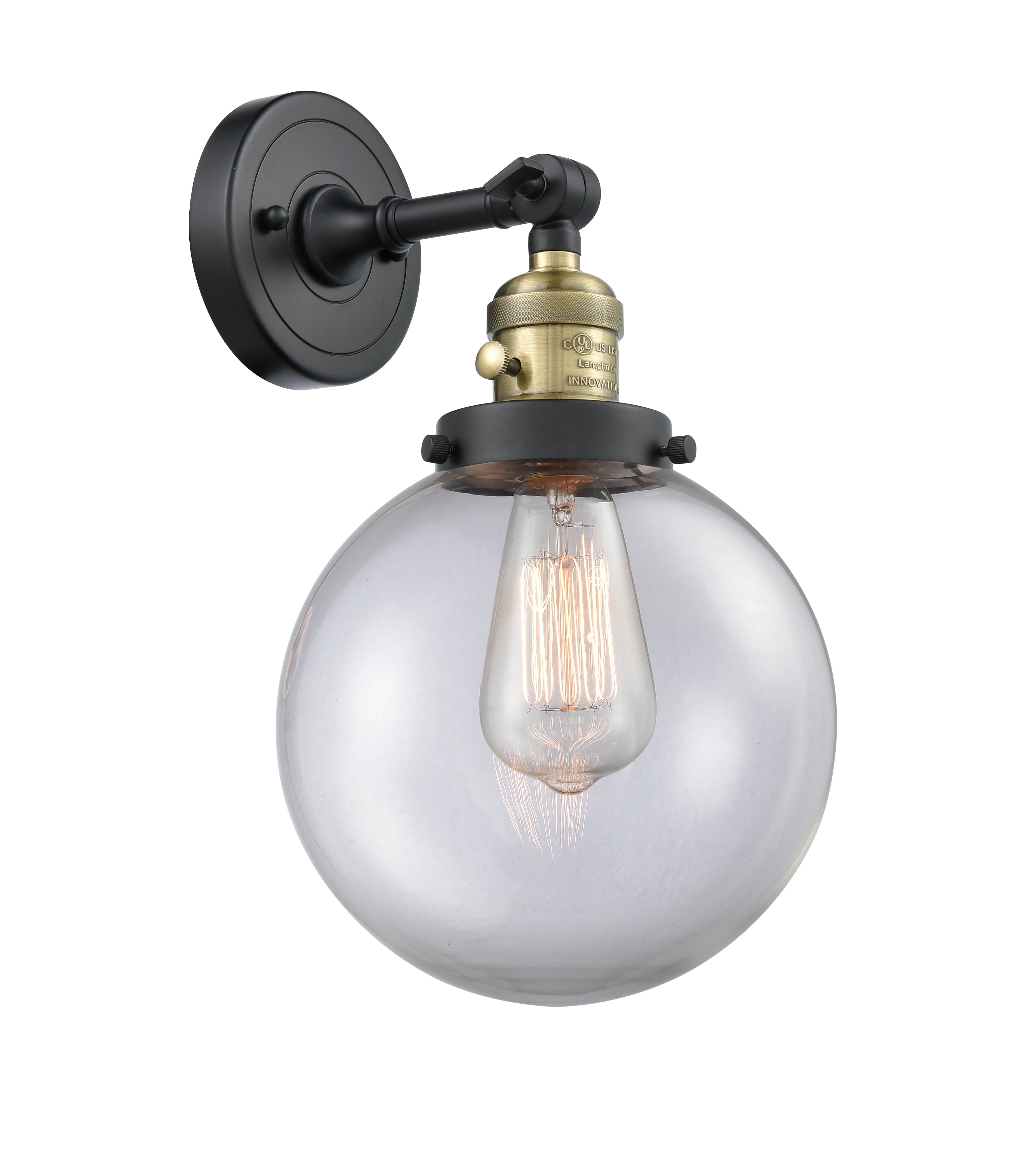 Franklin Restoration Sconce Cast Brass