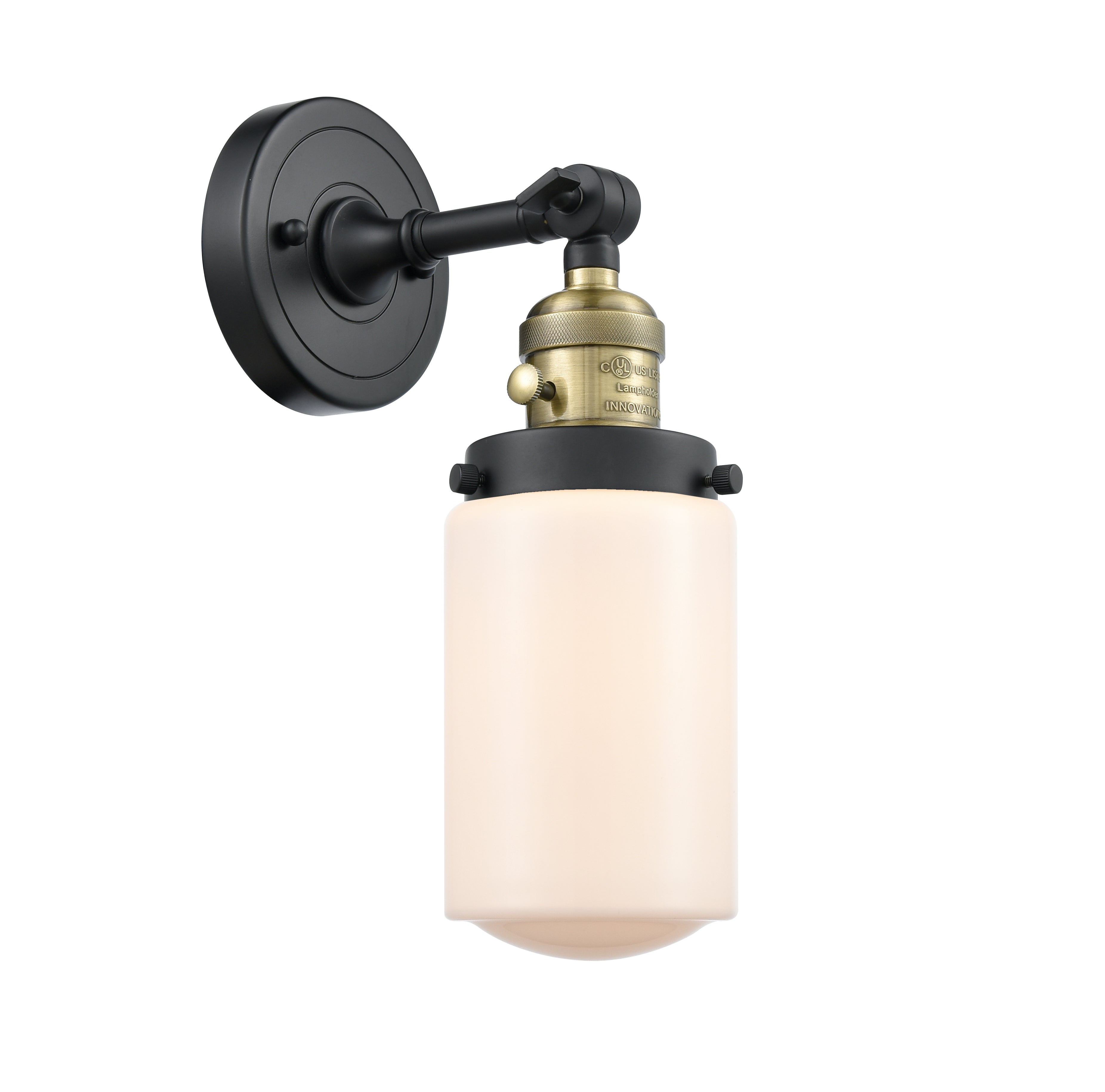 Franklin Restoration Sconce Cast Brass Steel