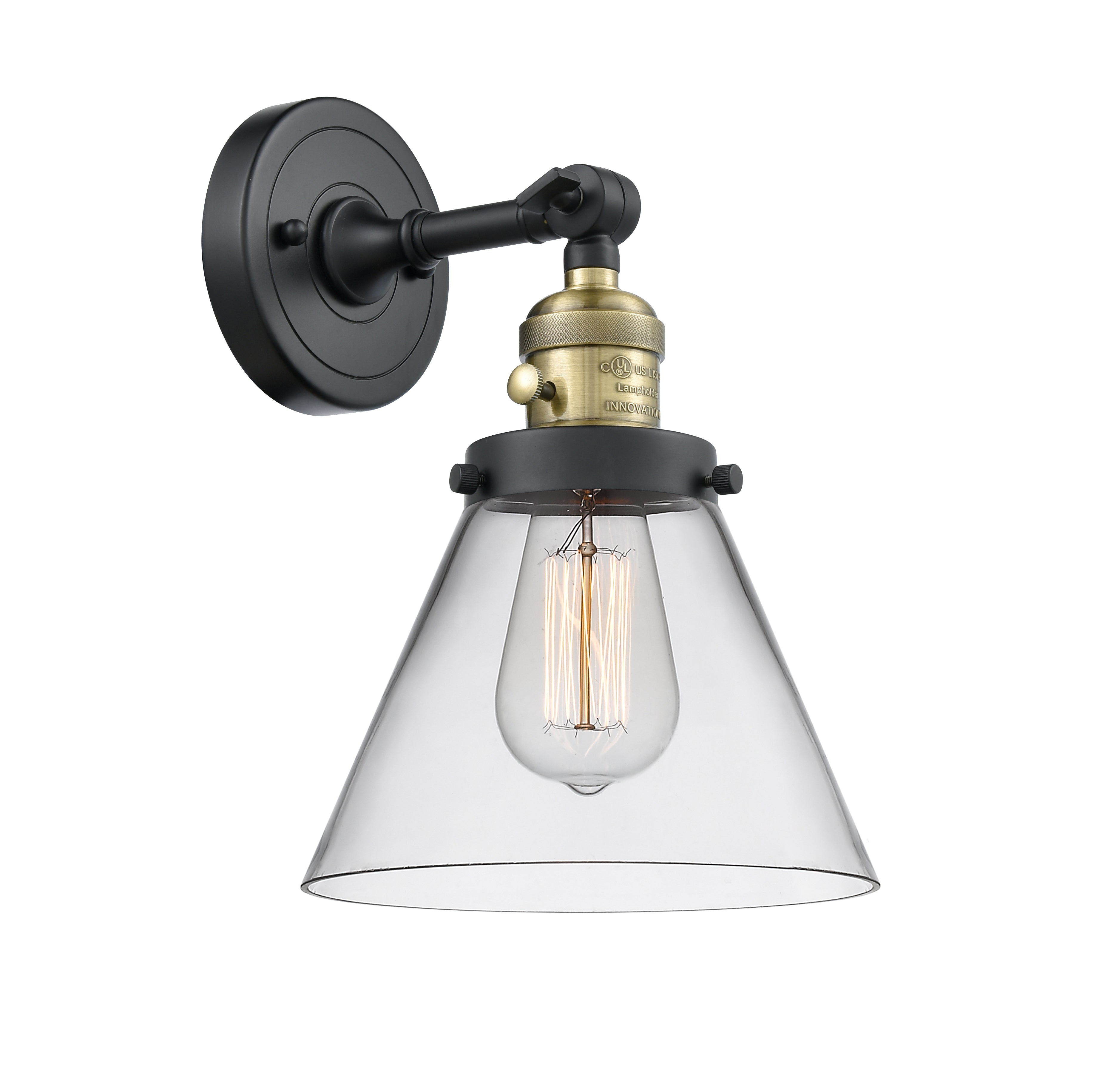Franklin Restoration Sconce Cast Brass
