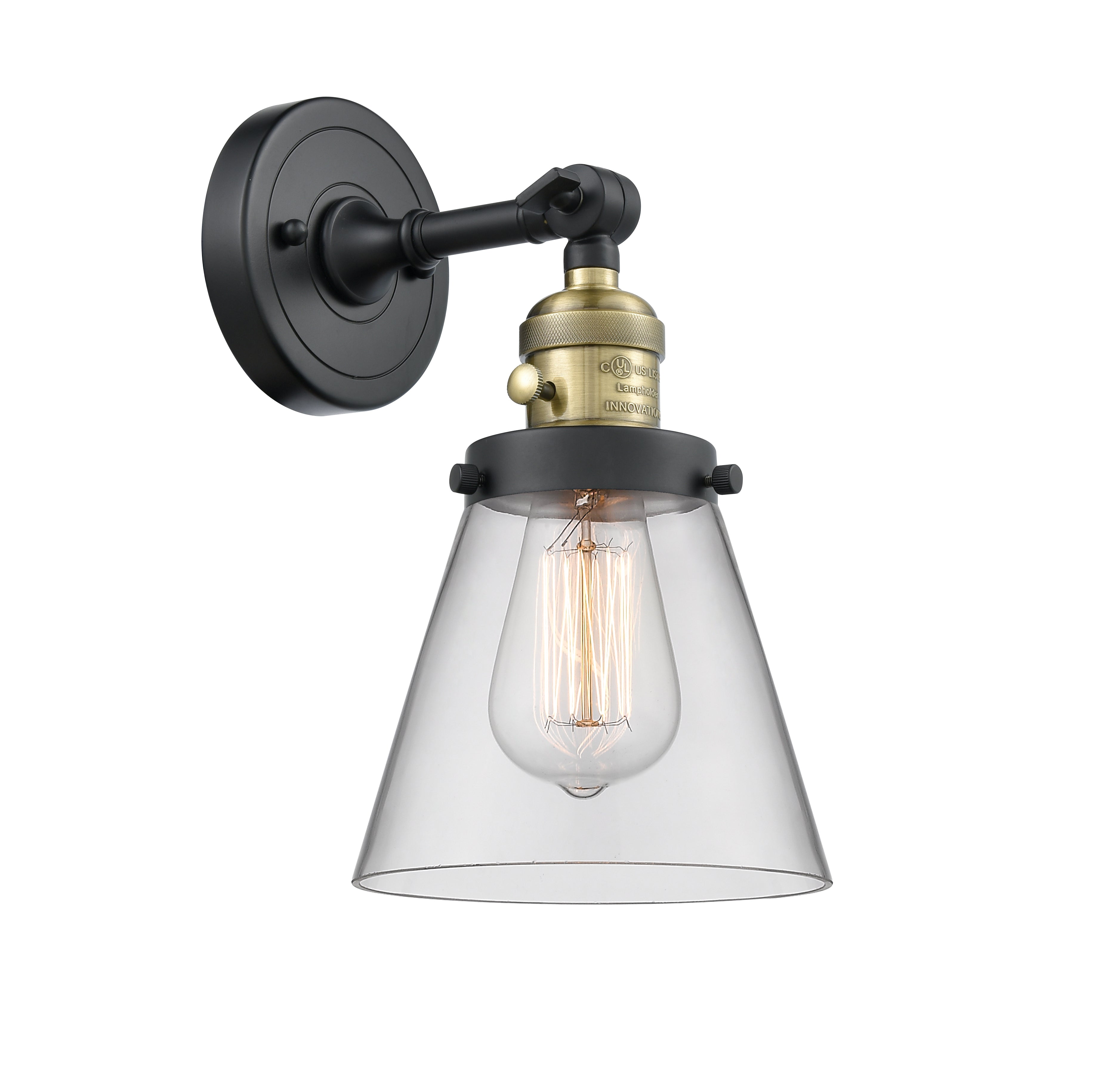 Franklin Restoration Sconce Cast Brass Steel