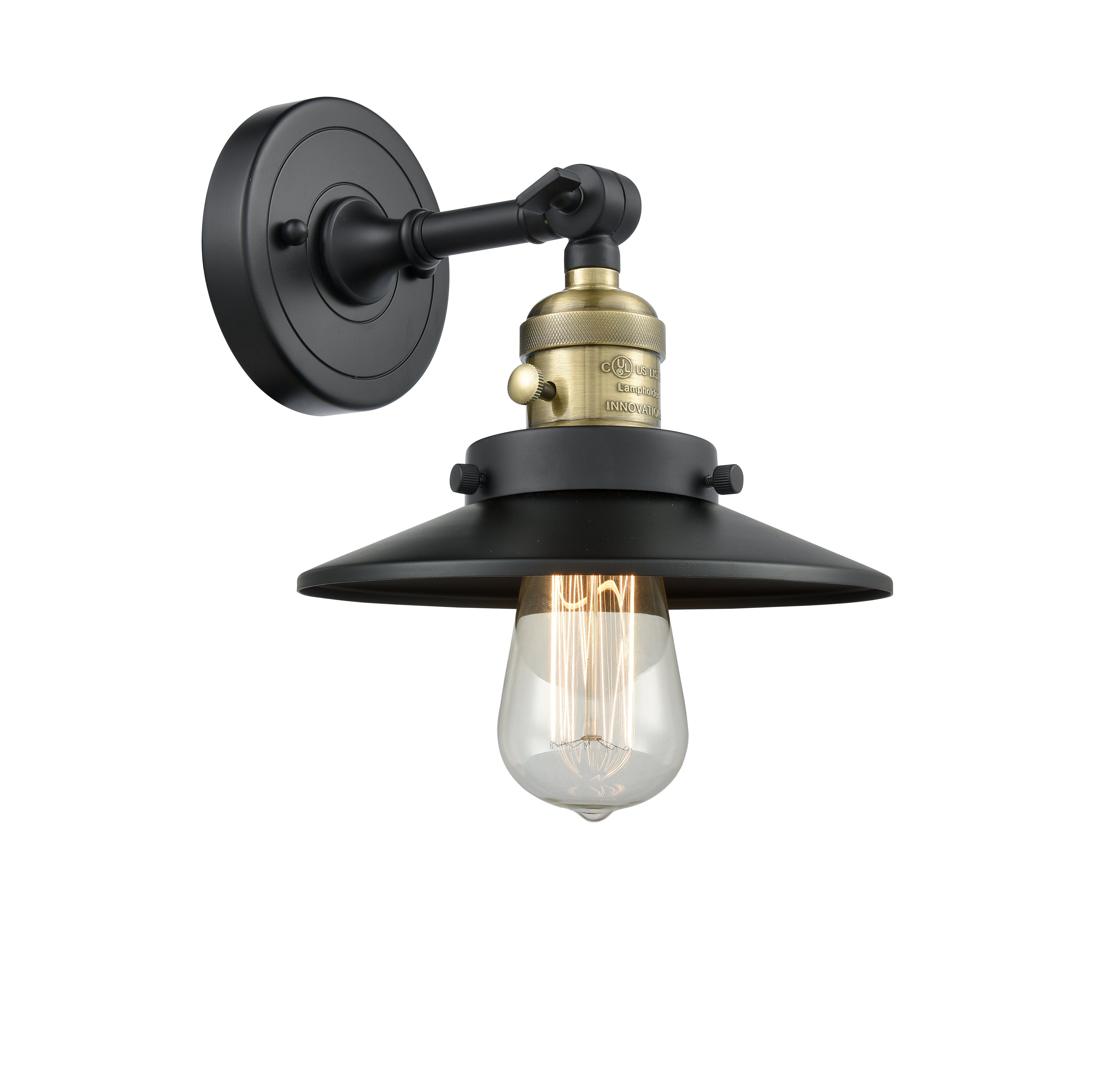 Franklin Restoration Sconce Cast Brass Steel