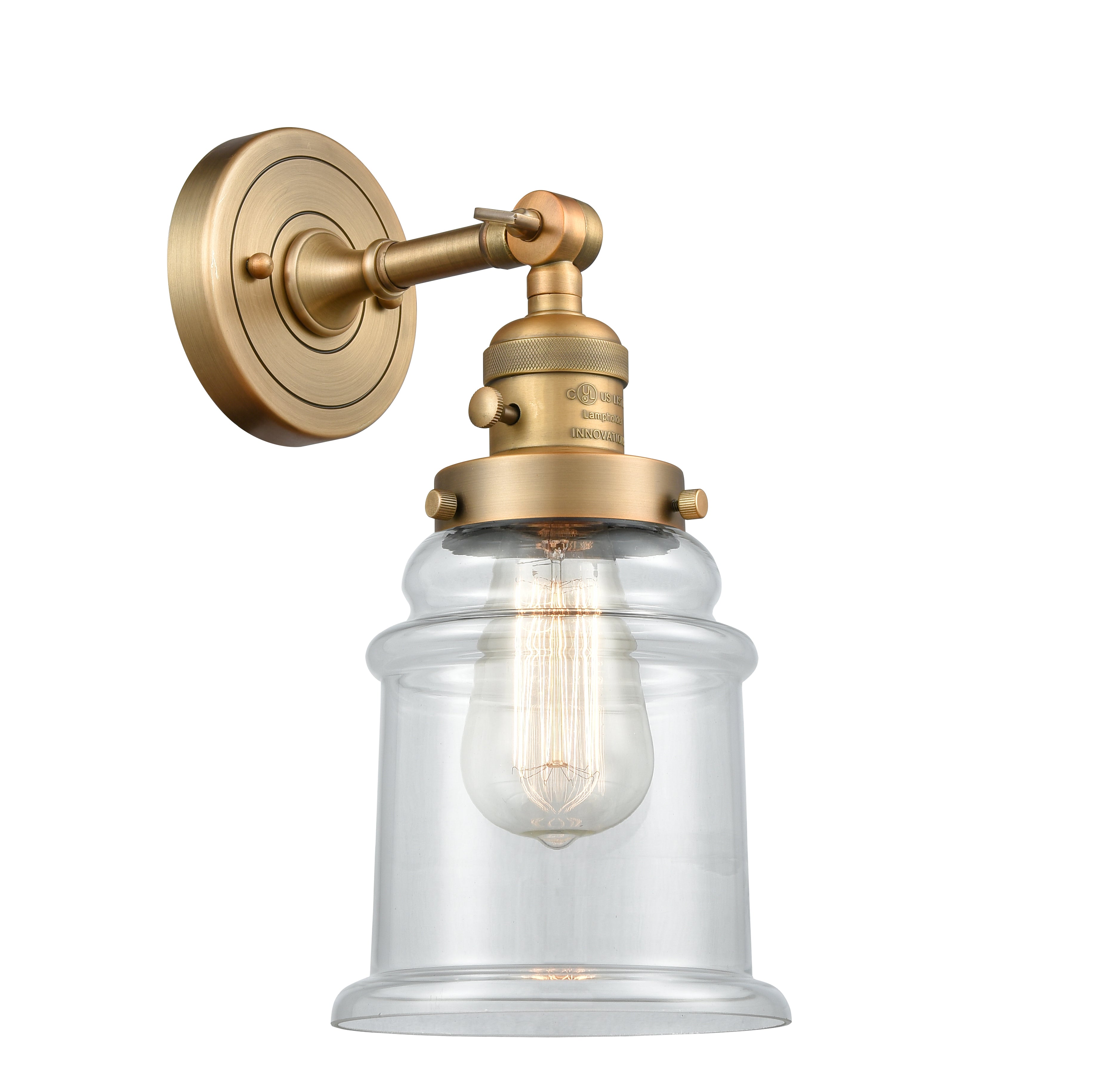 Franklin Restoration Sconce Cast Brass