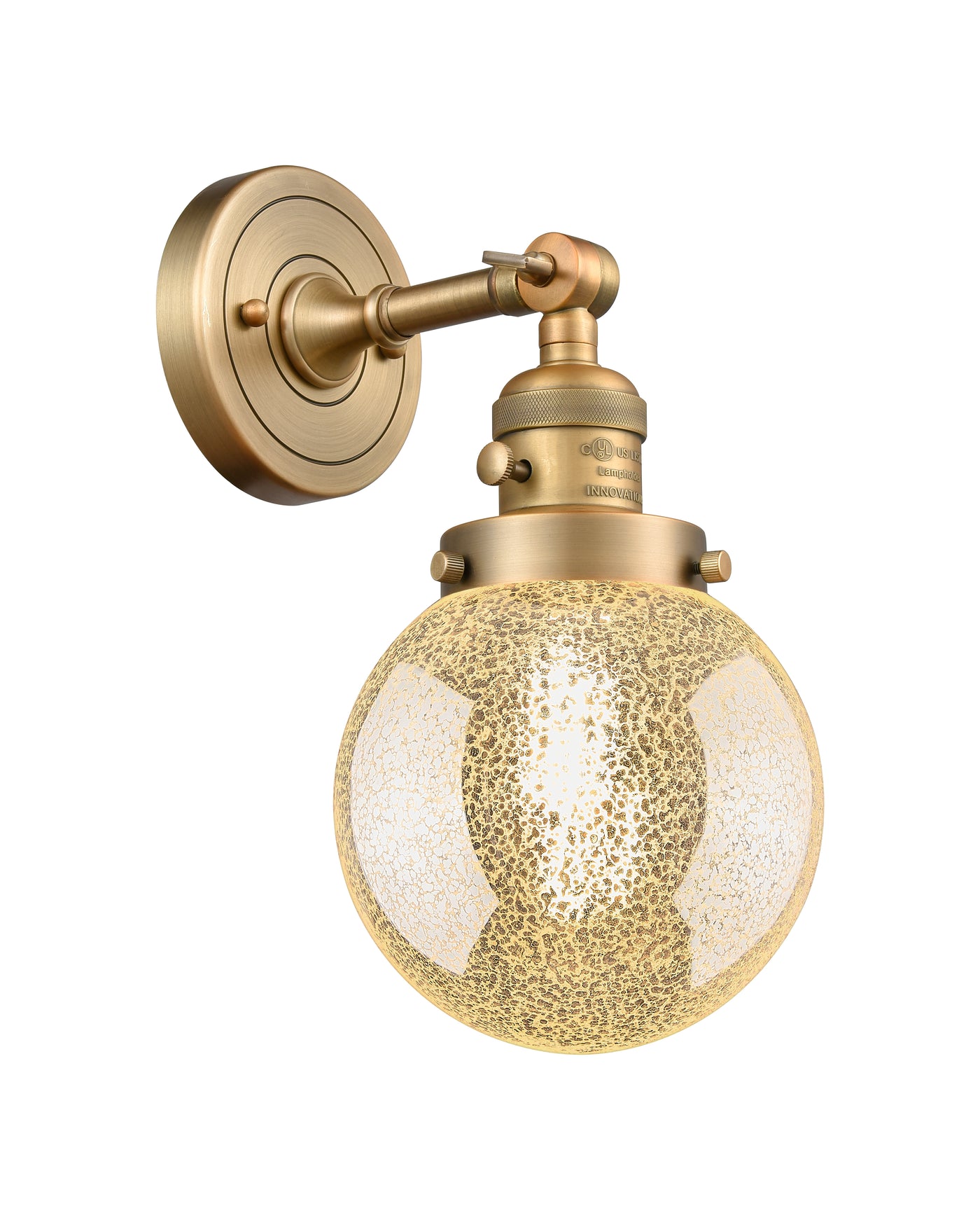 Franklin Restoration Sconce Cast Brass Finish