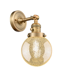 Franklin Restoration Sconce Cast Brass Finish