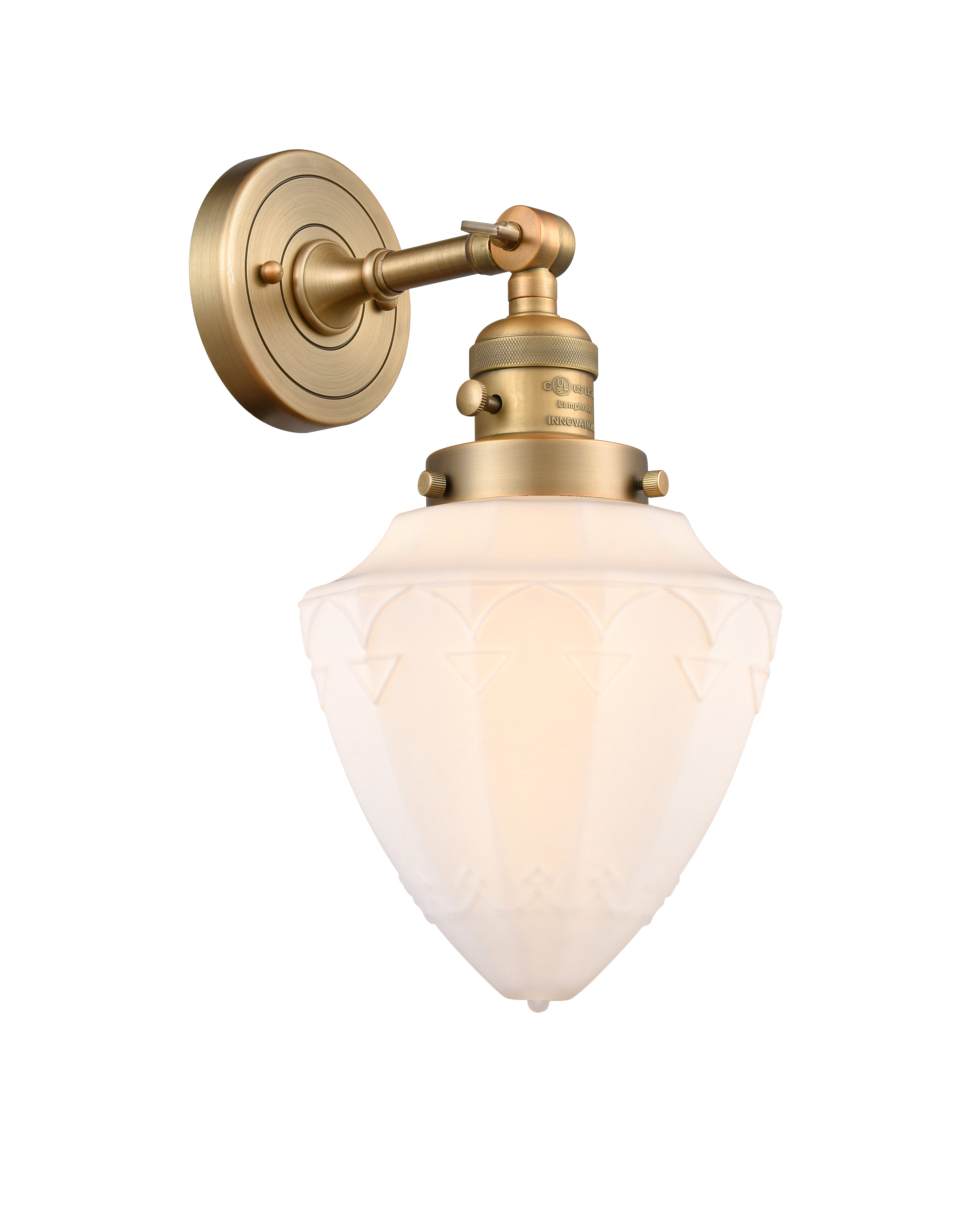 Franklin Restoration Sconce Cast Brass