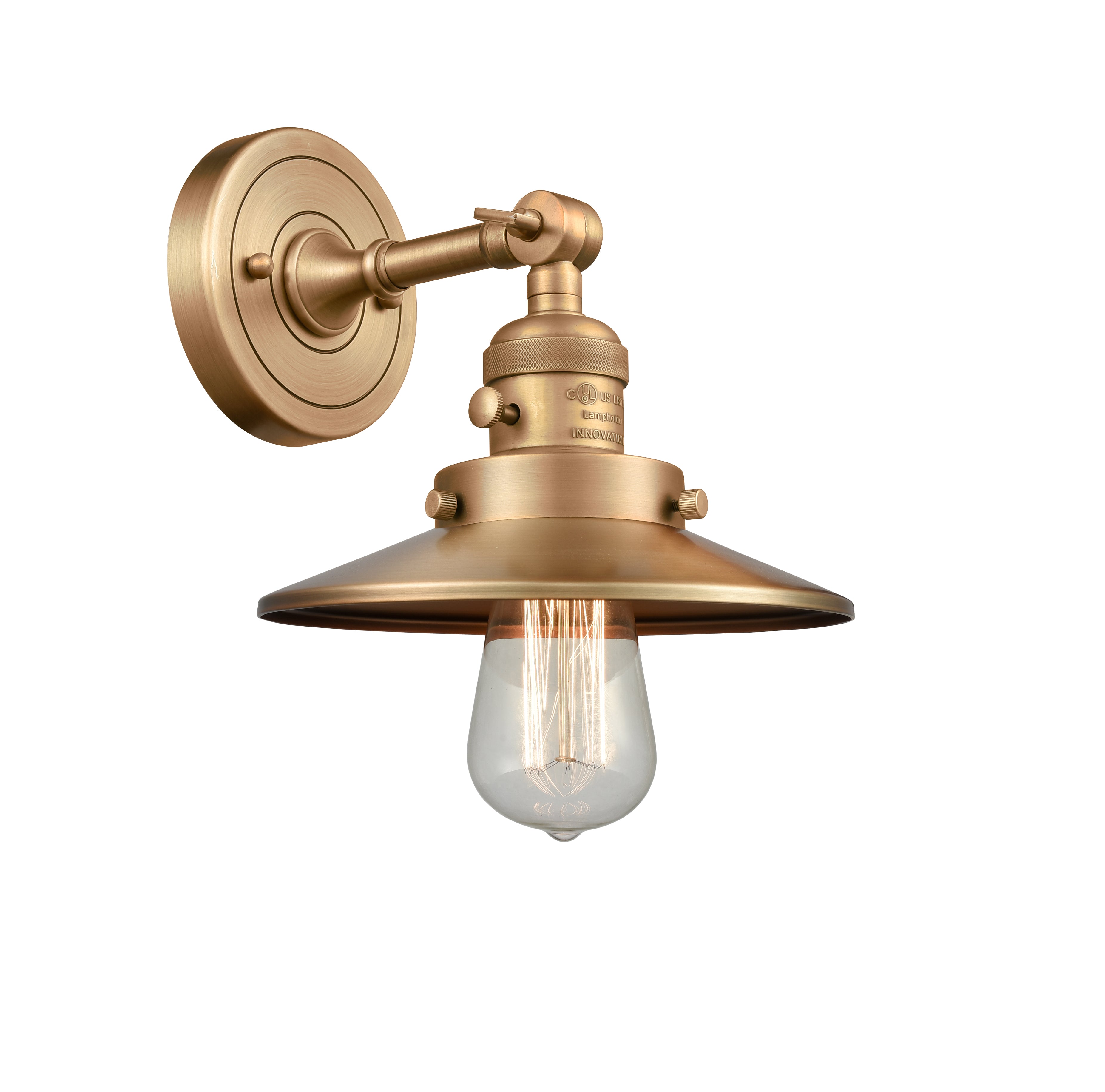 Franklin Restoration Sconce Cast Brass Steel