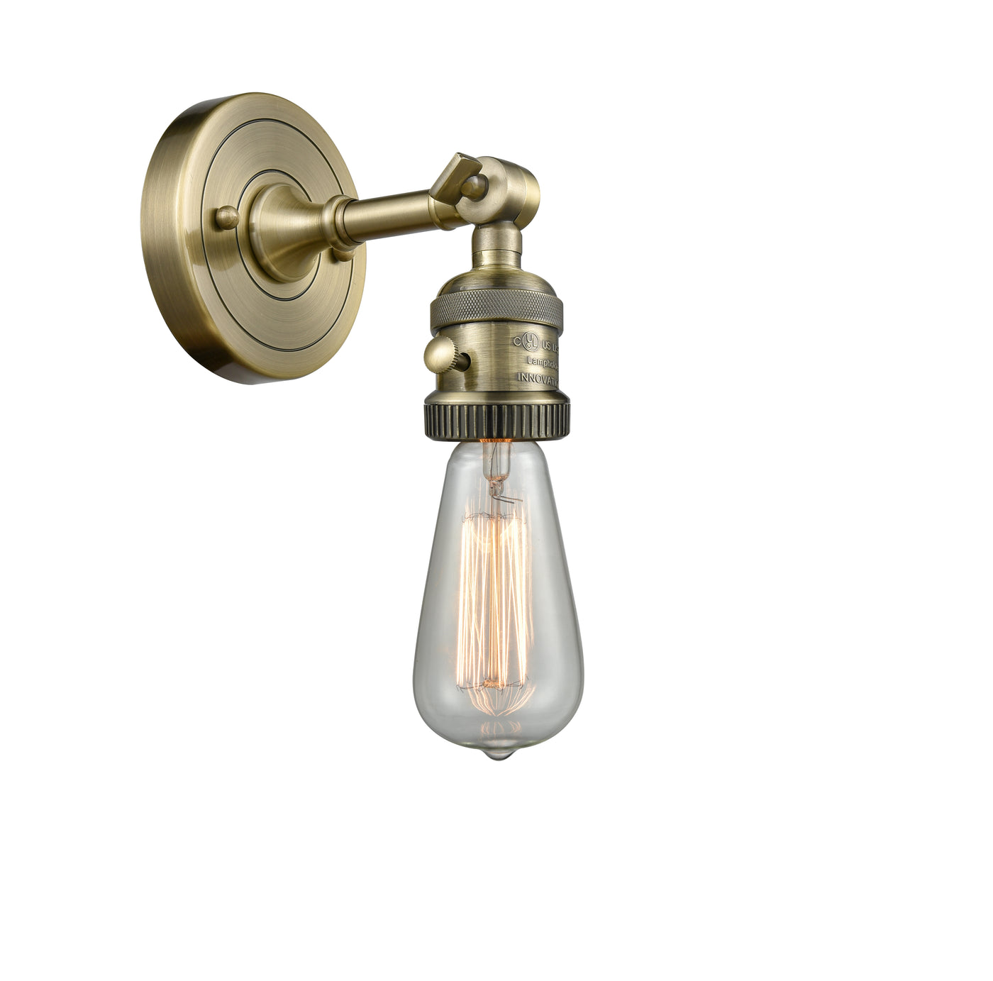 Franklin Restoration Sconce Cast Brass