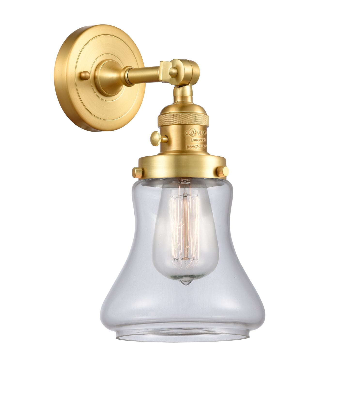 Franklin Restoration Sconce Cast Brass