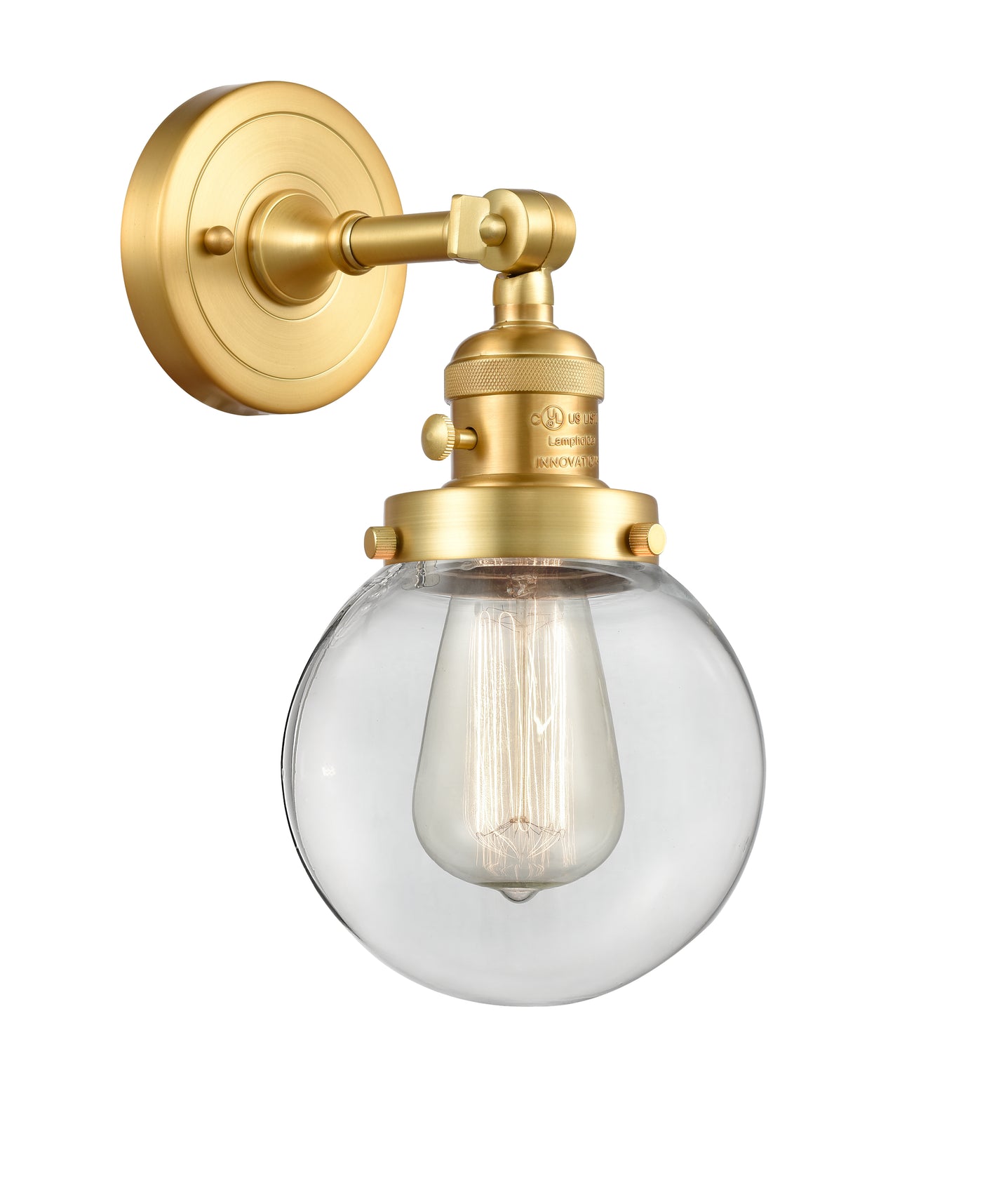Franklin Restoration Sconce Cast Brass Finish