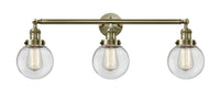 Franklin Restoration Bath Vanity Light Steel