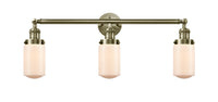 Franklin Restoration Cast Brass Vanity Light