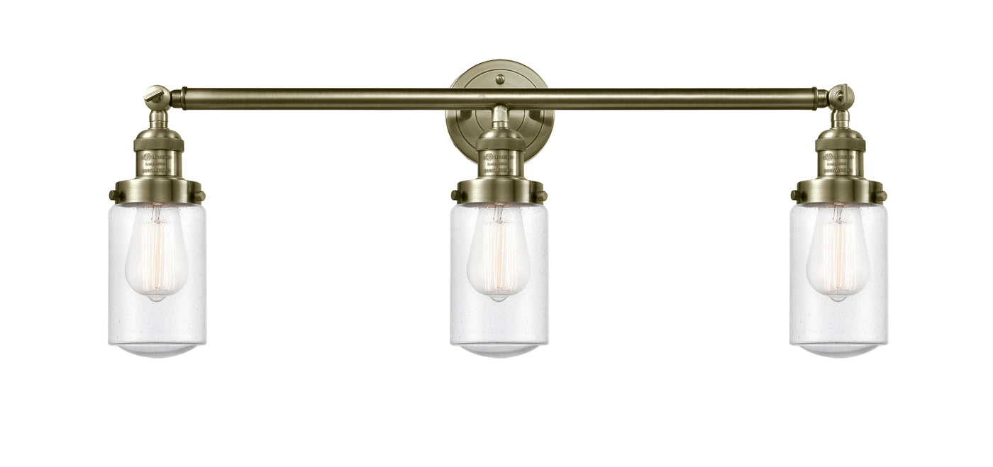 Franklin Restoration Cast Brass Vanity Light
