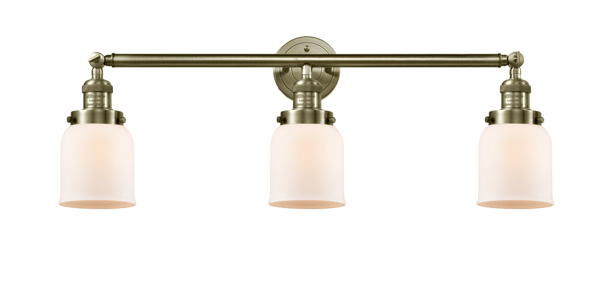 Bell 30-Inch 3-Light Bath Vanity Light Dimmable