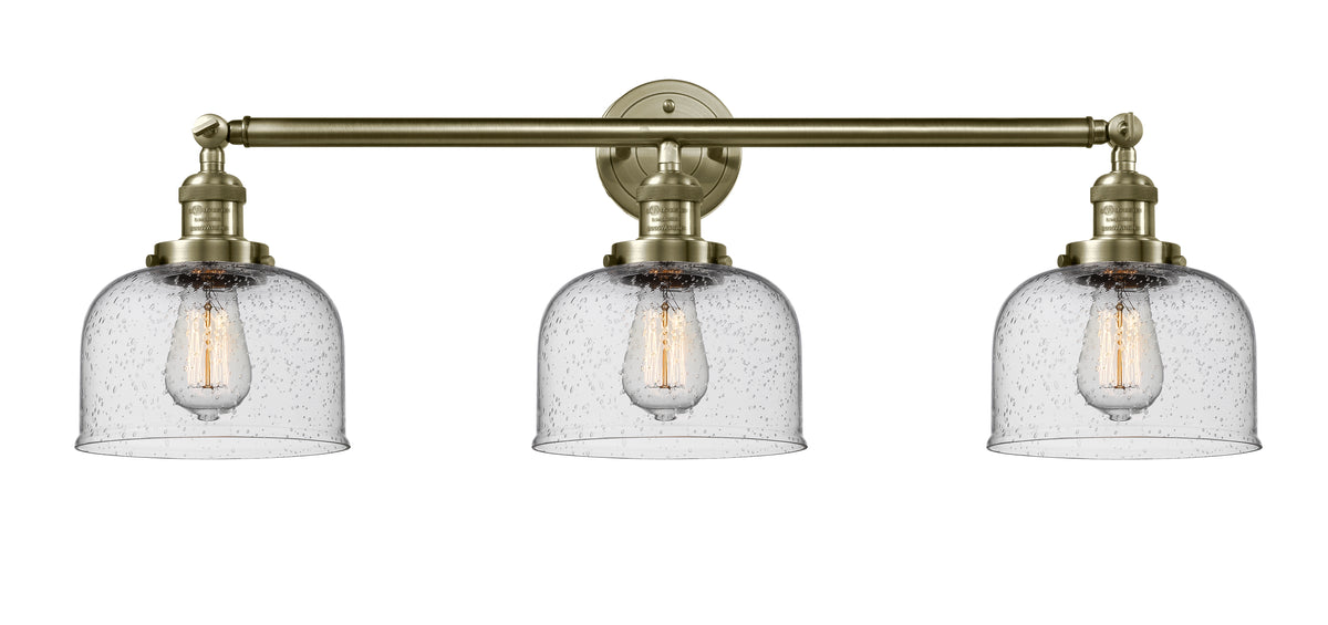 Bell 32-Inch 3-Light Bath Vanity Light with LED Bulbs Dimmable