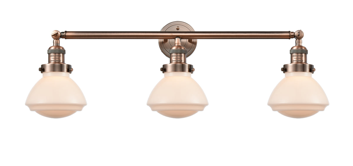 Olean 31-Inch 3-Light Bath Vanity Light with LED Bulbs