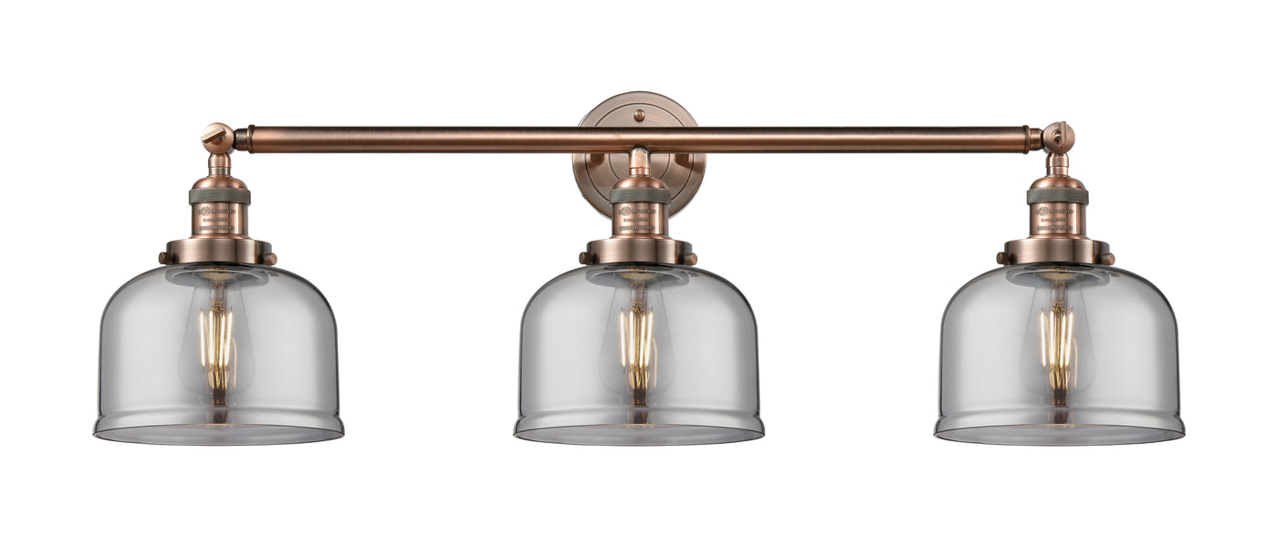 Franklin Restoration Light Brass Glass Steel