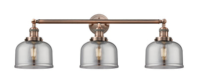 Franklin Restoration Light Brass Glass Steel