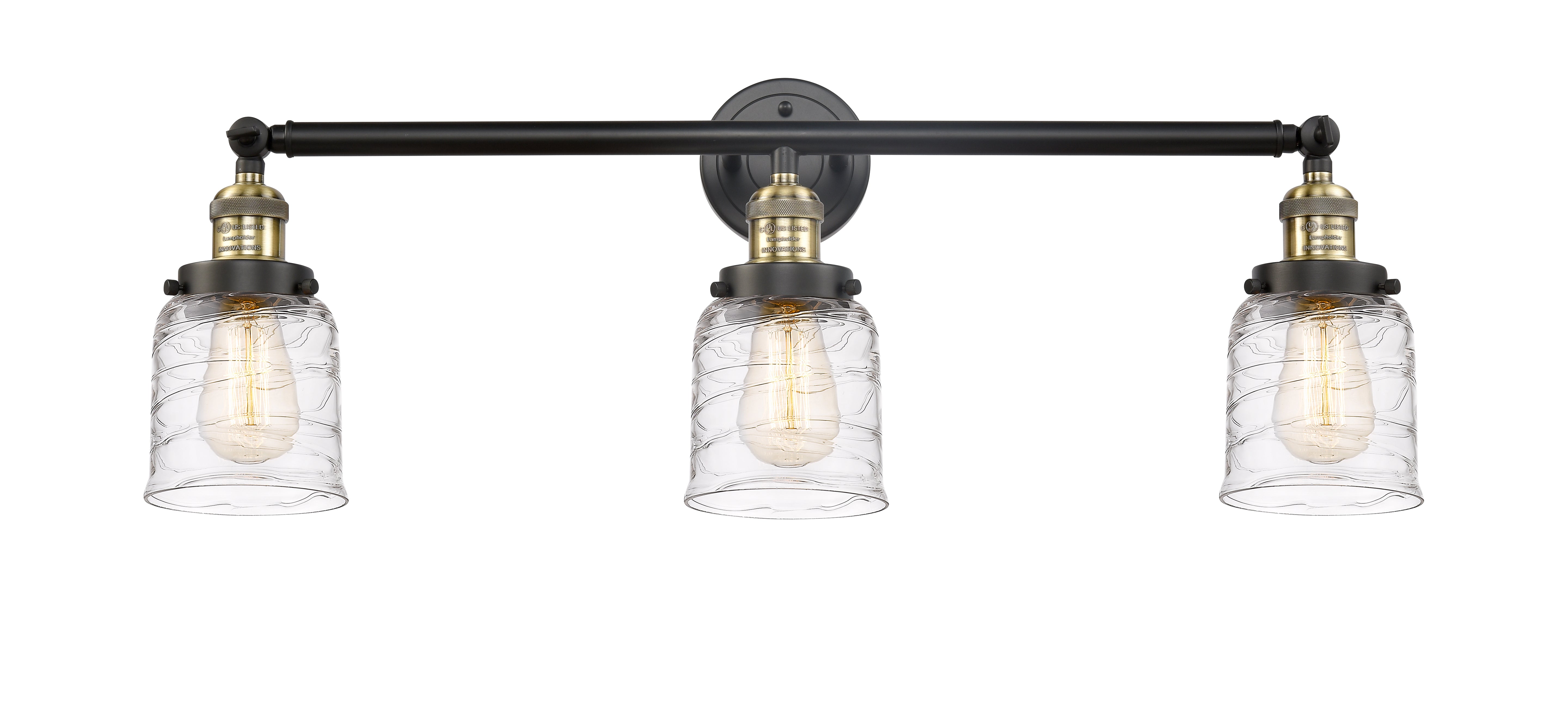 Franklin Restoration Brass Bath Vanity Light
