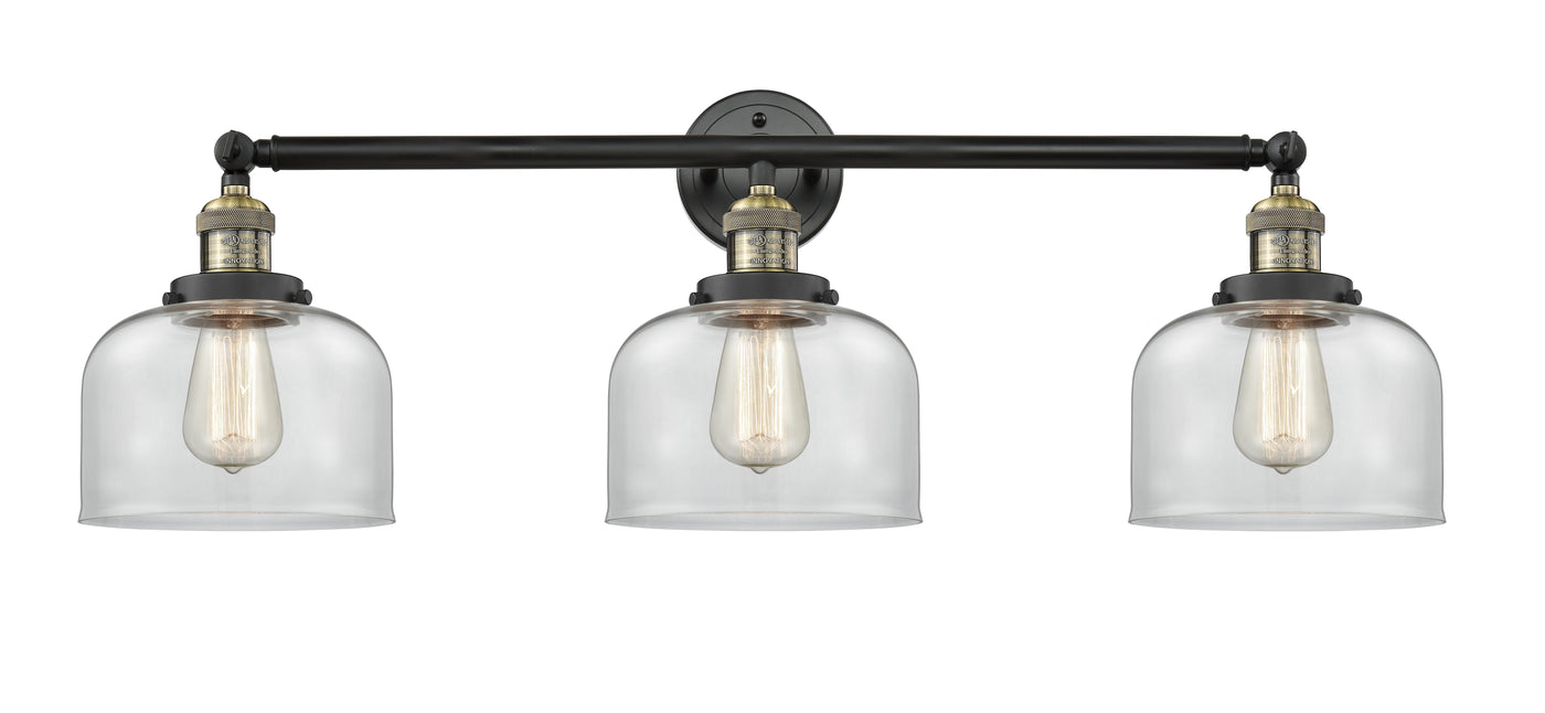 Franklin Restoration Light Brass Glass Steel