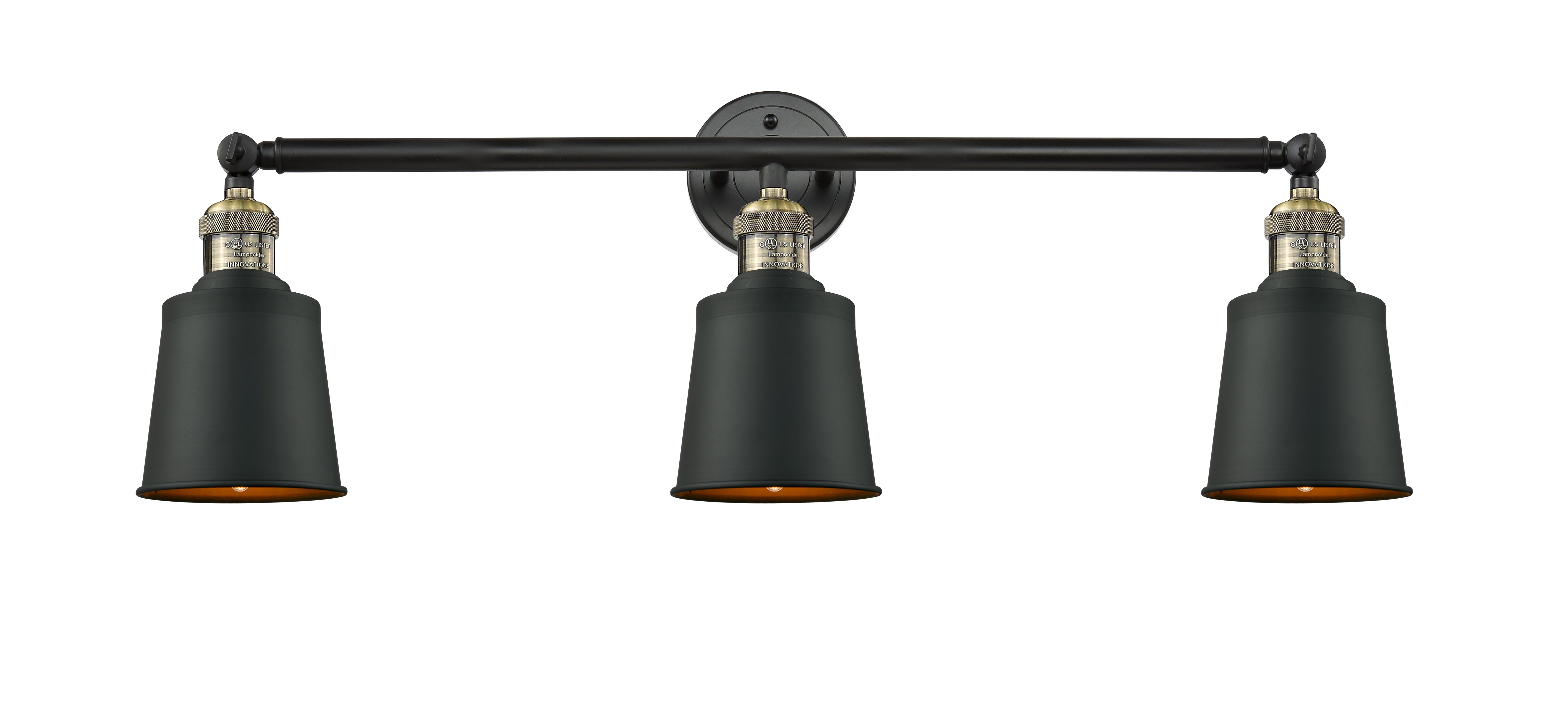 Franklin Restoration Vanity Light Brass Finish