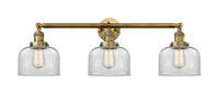 Franklin Restoration Light Brass Glass Steel