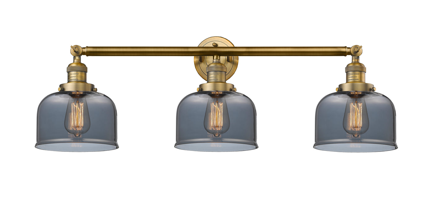 Franklin Restoration Light Brass Glass Steel