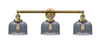 Franklin Restoration Light Brass Glass Steel