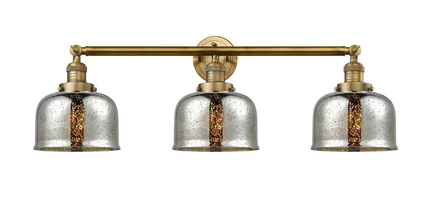 Franklin Restoration Light Brass Glass Steel