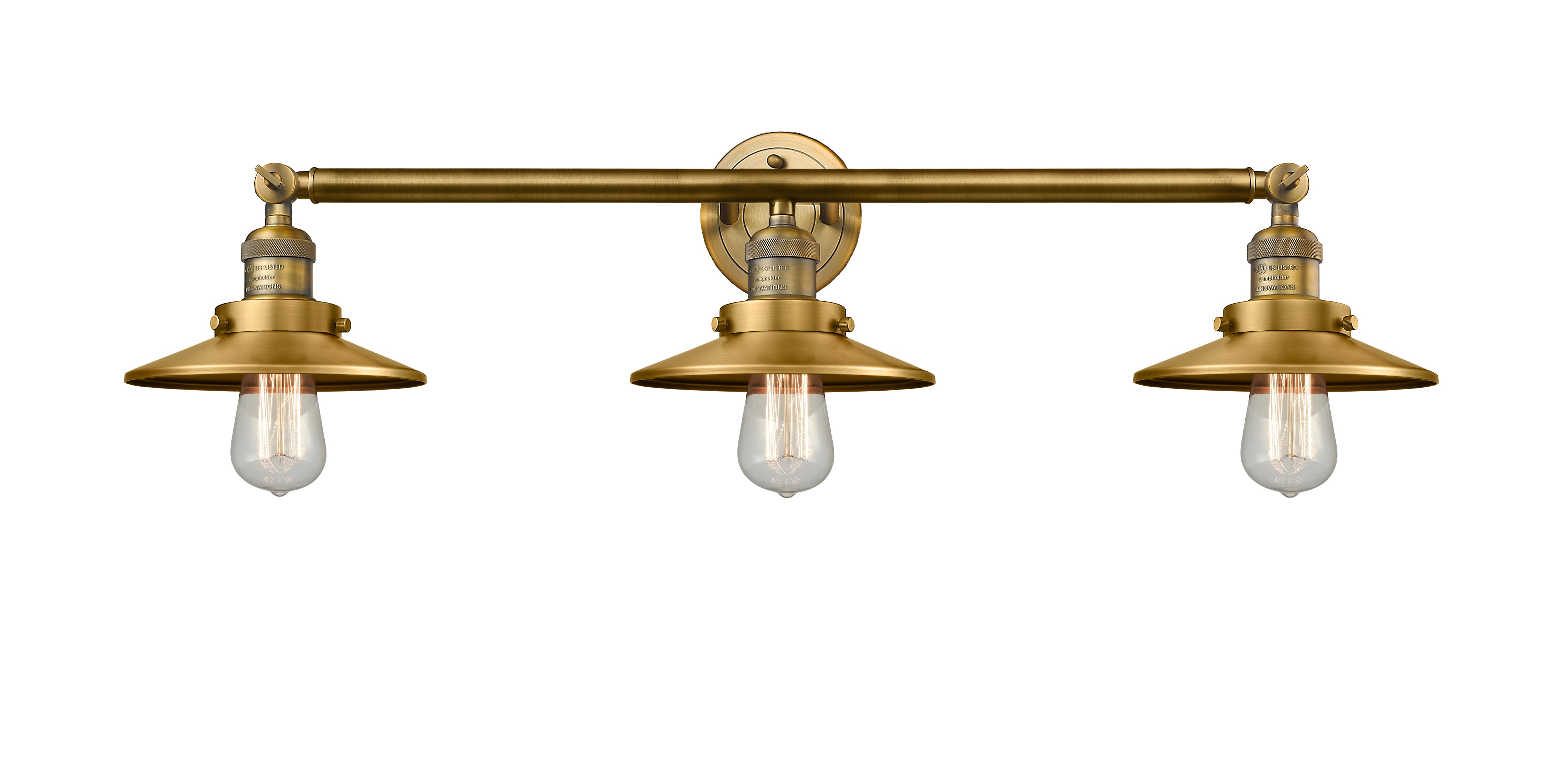 Franklin Restoration Vanity Light Cast Brass