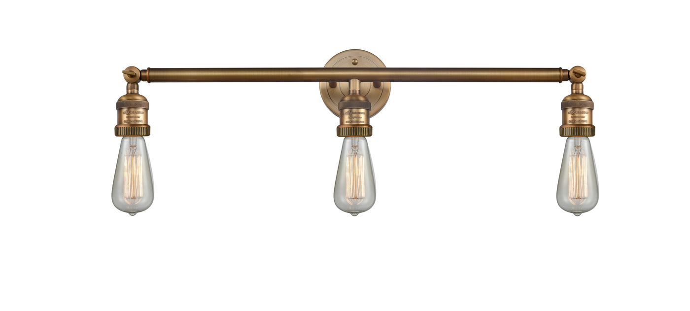 Franklin Restoration Brass Vanity Light