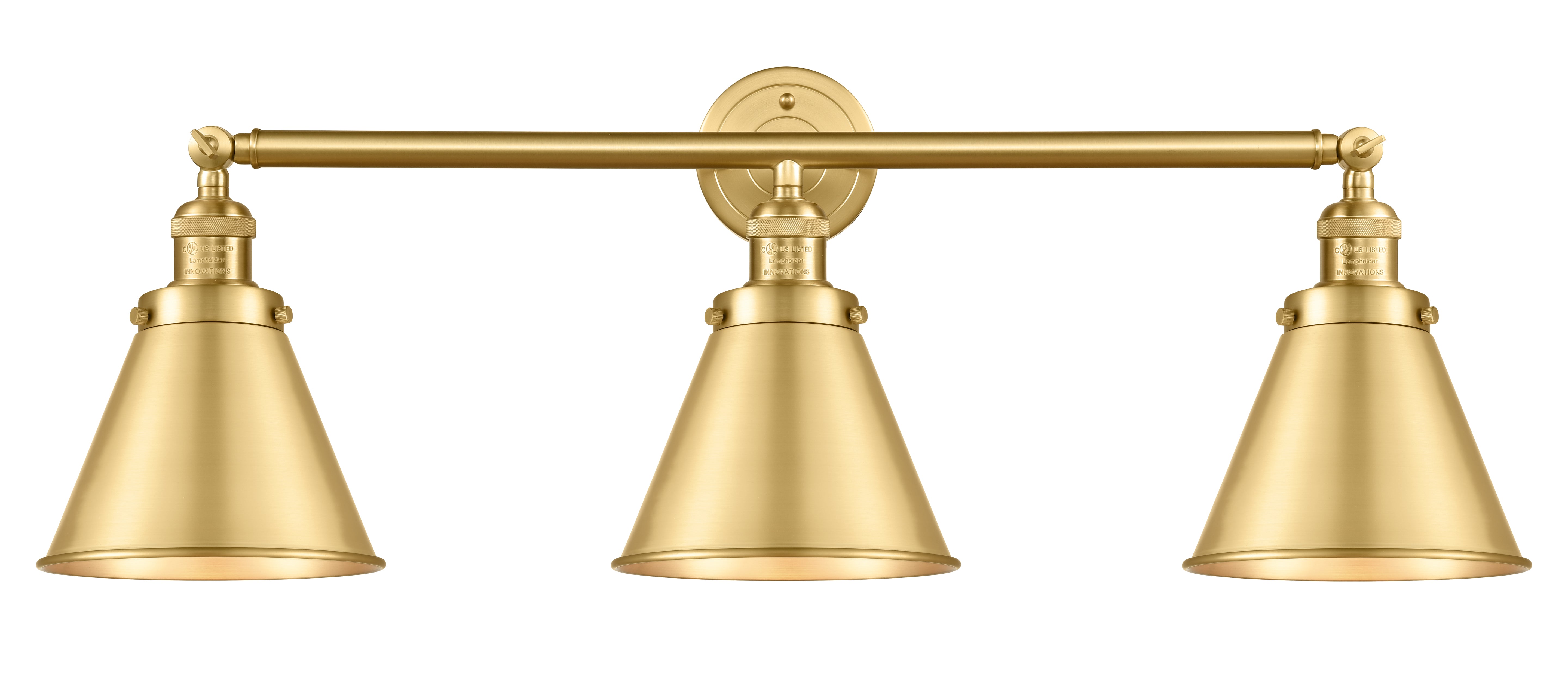 Franklin Restoration Cast Brass Vanity Light