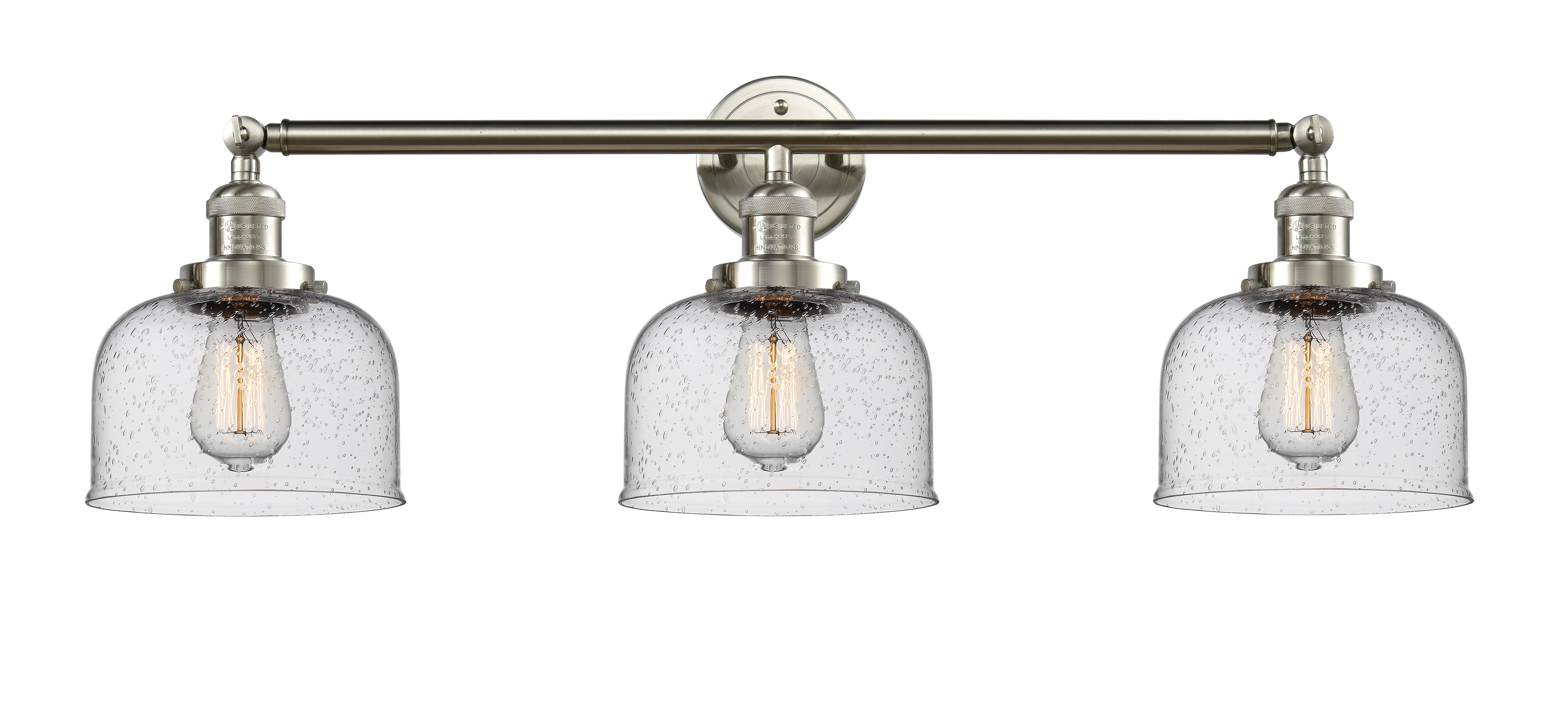 Franklin Restoration Light Brass Glass Steel