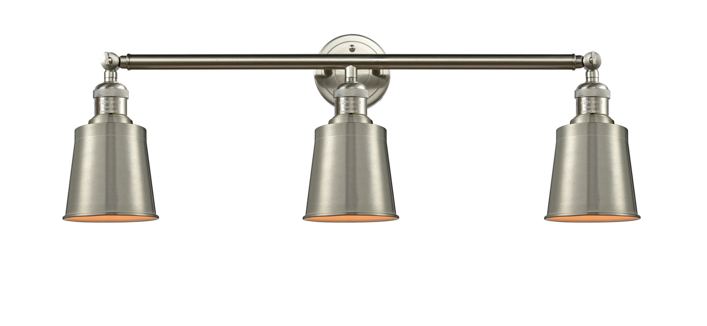 Franklin Restoration Vanity Light Brass Finish
