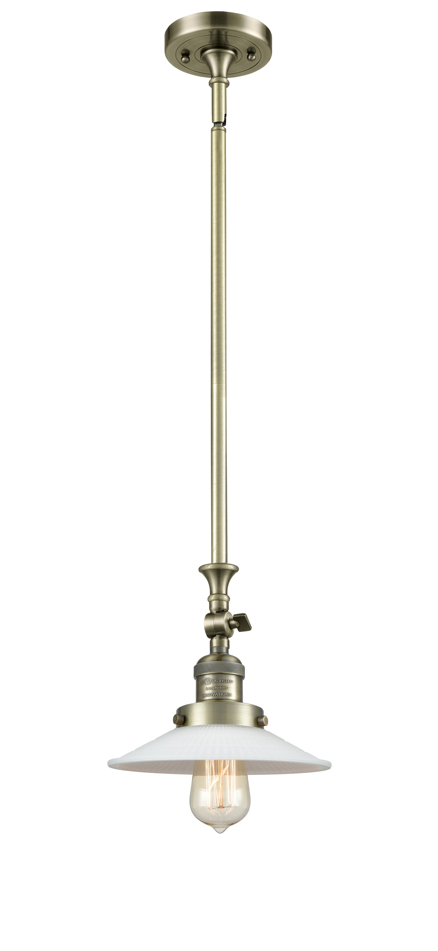 Franklin Restoration Mini Pendant Antique Brass