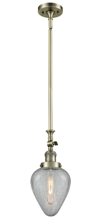 Franklin Restoration Mini Pendant Brass Finish