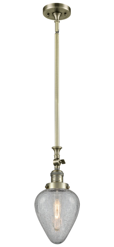 Franklin Restoration Mini Pendant Brass Finish